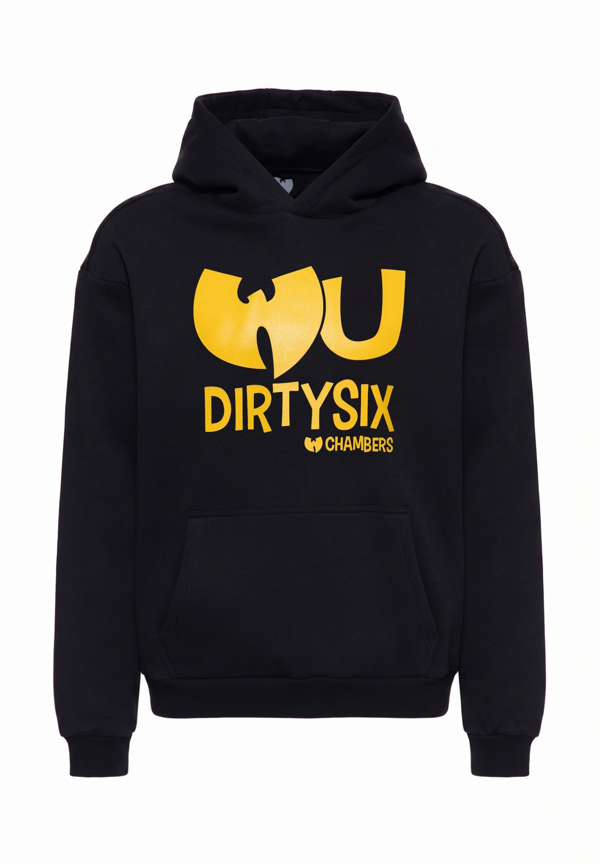Wu Wear Kapuzenpullover Wu Wear Dirty Six (1-tlg) mit Dirty Six Frontprint