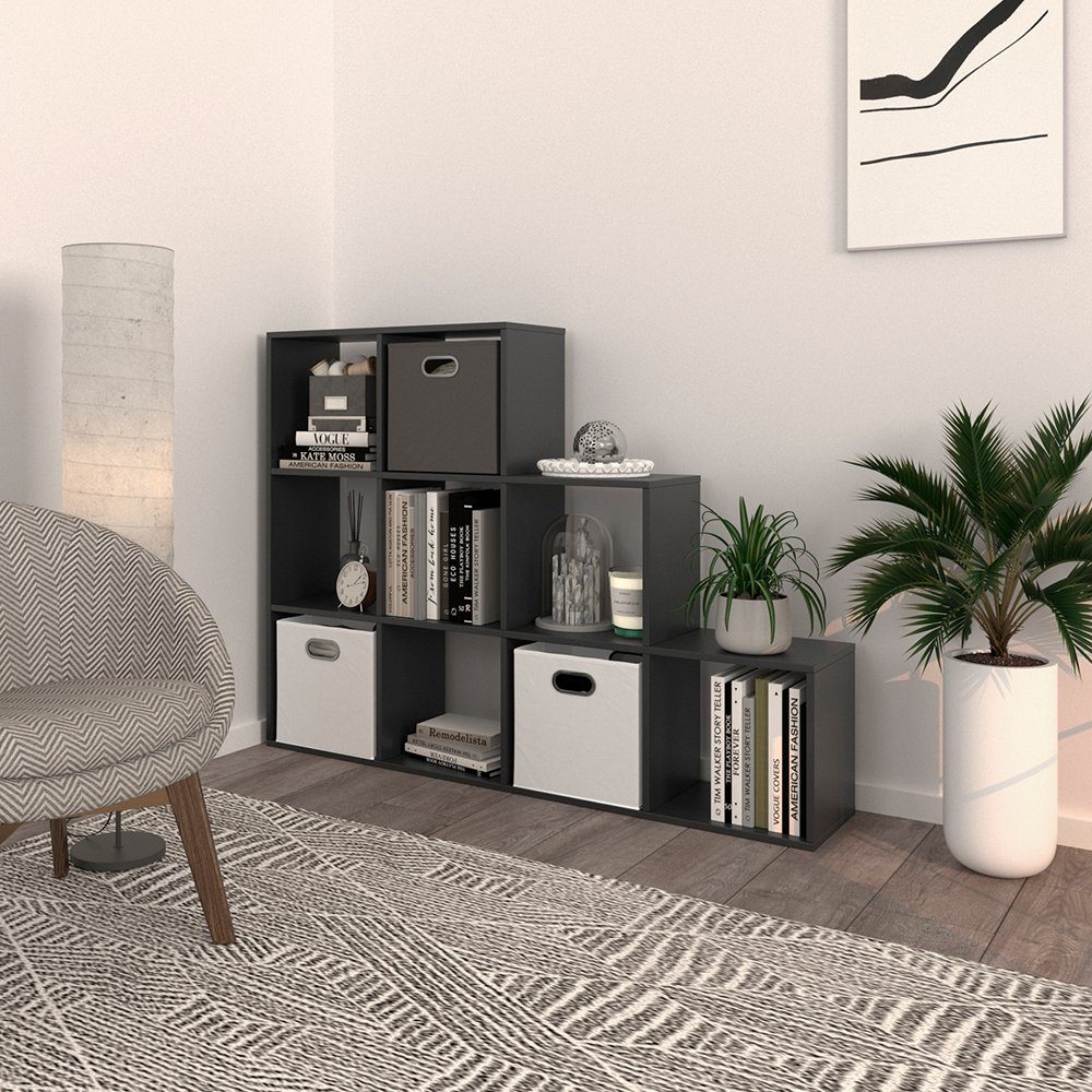 Vicco Raumteiler, Anthrazit, 142.2 x 107.8 cm günstig online kaufen