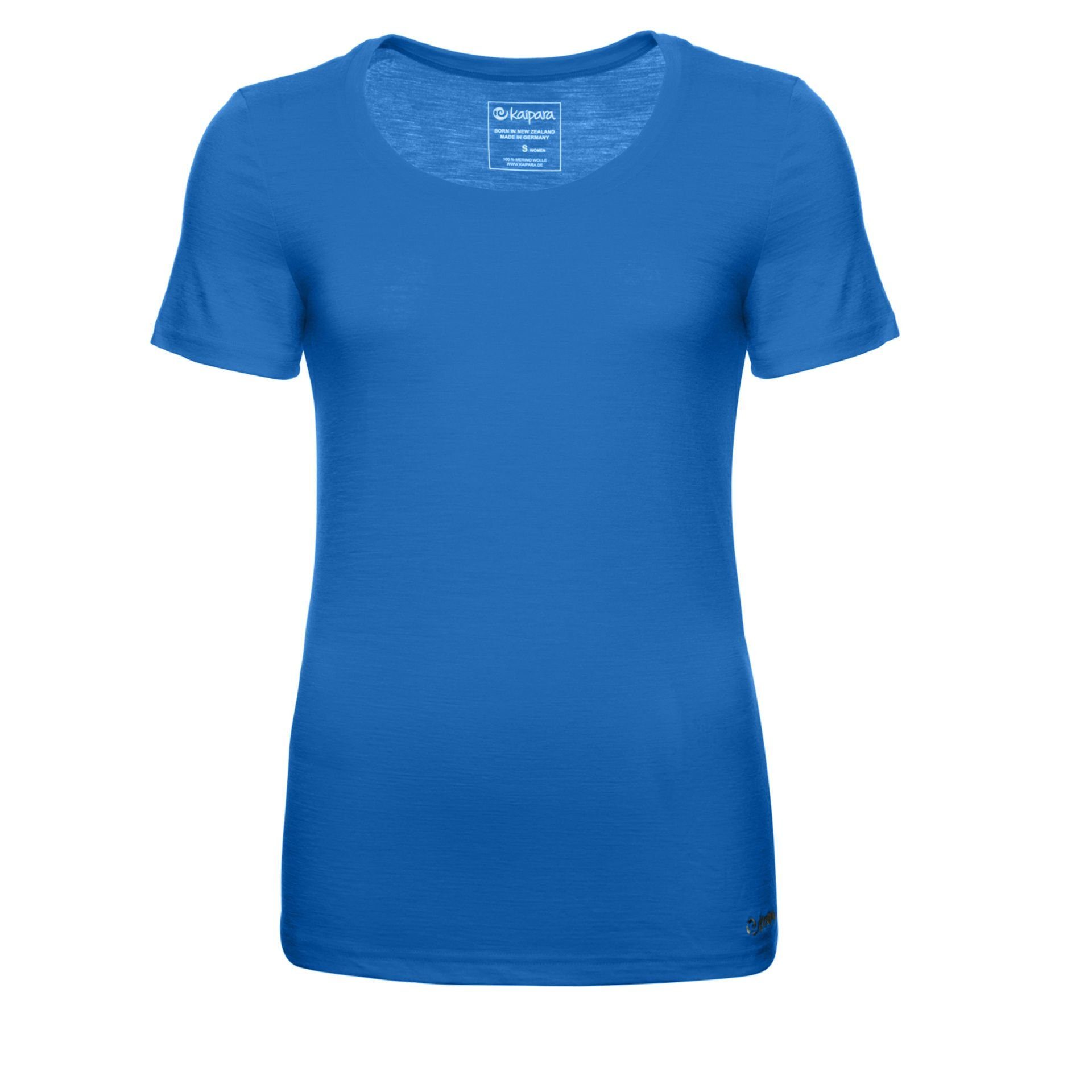 Rundhalsshirt Merino Shirt Damen Kurzarm Slimfit 150 leicht
