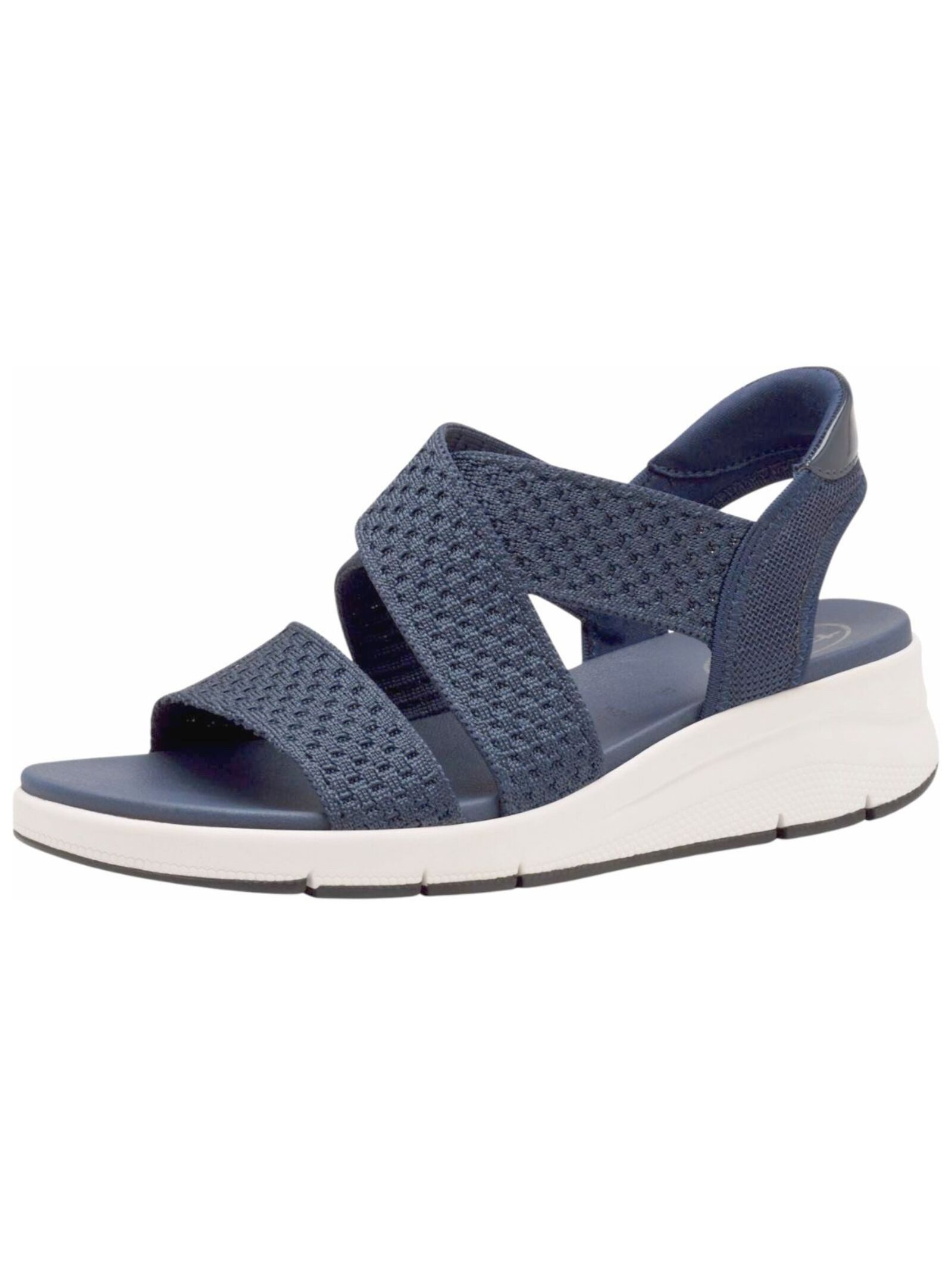 Sandalen Lederimitat/Textil Riemchensandalette