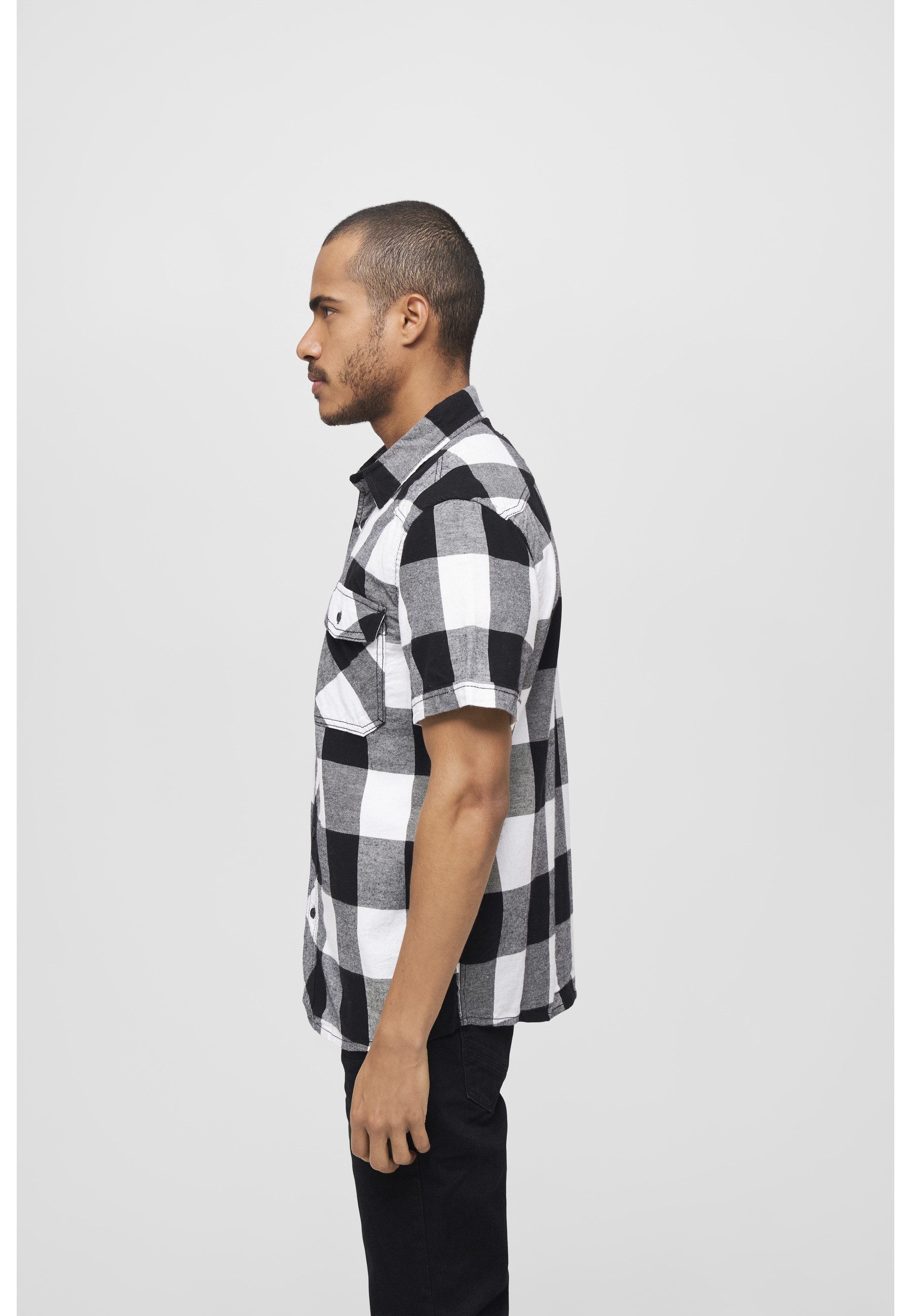 Brandit Karohemd Brandit Herren Checkshirt Halfsleeve (1-tlg)