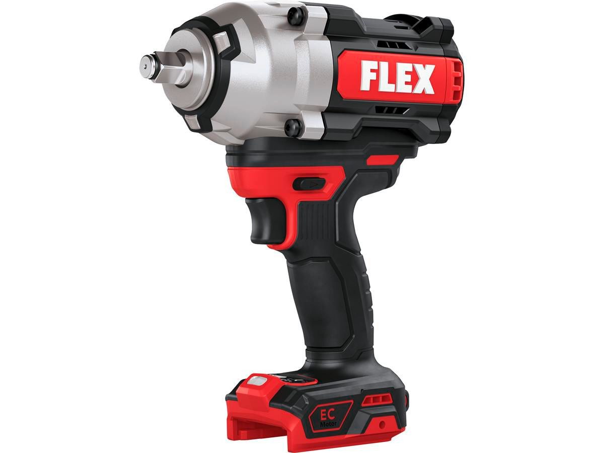 Flex Akku-Drehschlagschrauber IW 1/2" 1500 18.0-EC, 1900 U/min, 1500 Nm, (Solo im Karton), mit bürstenlosem Motor, ohne Akku und Ladegerät