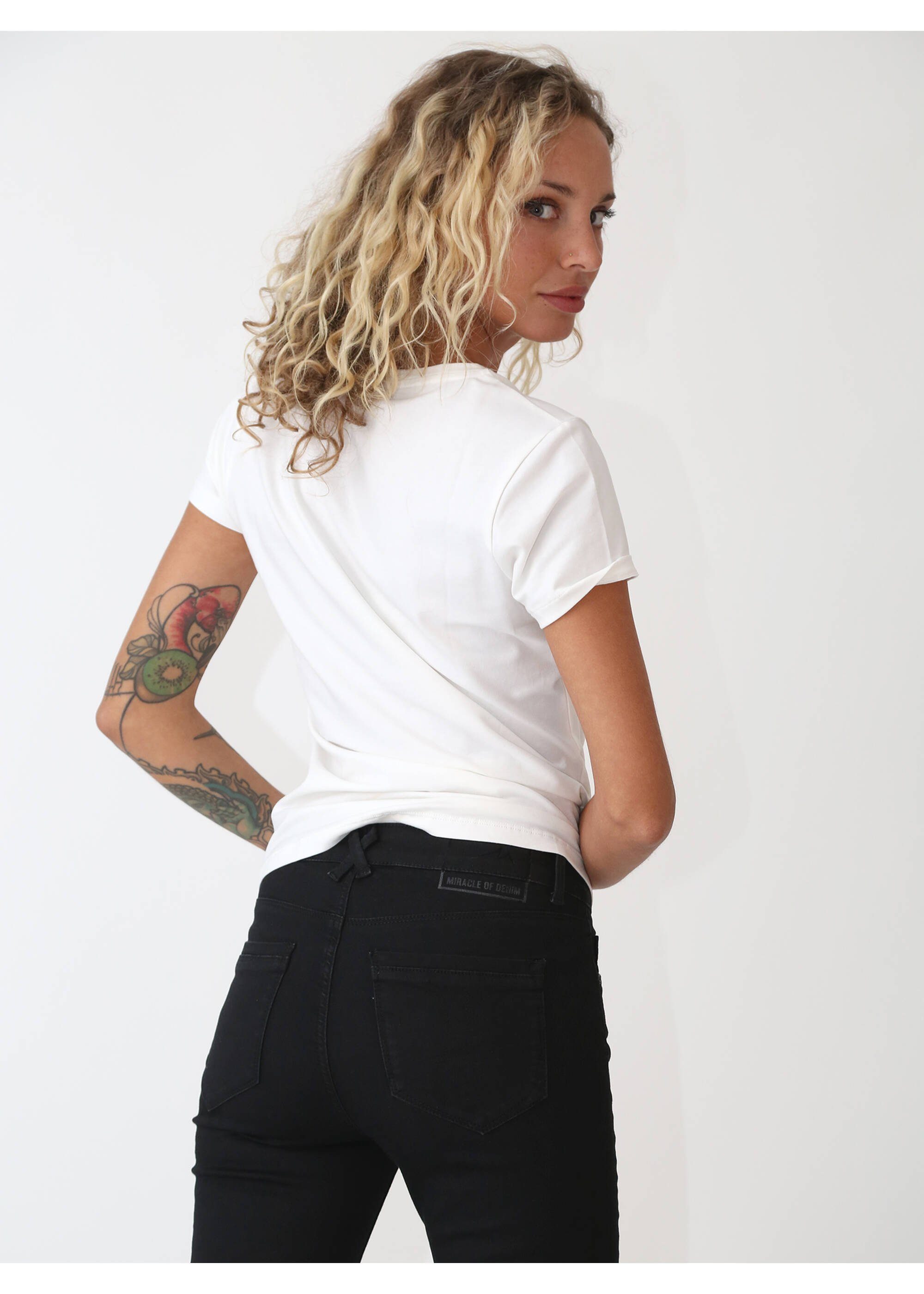 Miracle of Denim Stretch-Jeans MOD JEANS SINA black wash NOS-2015.895
