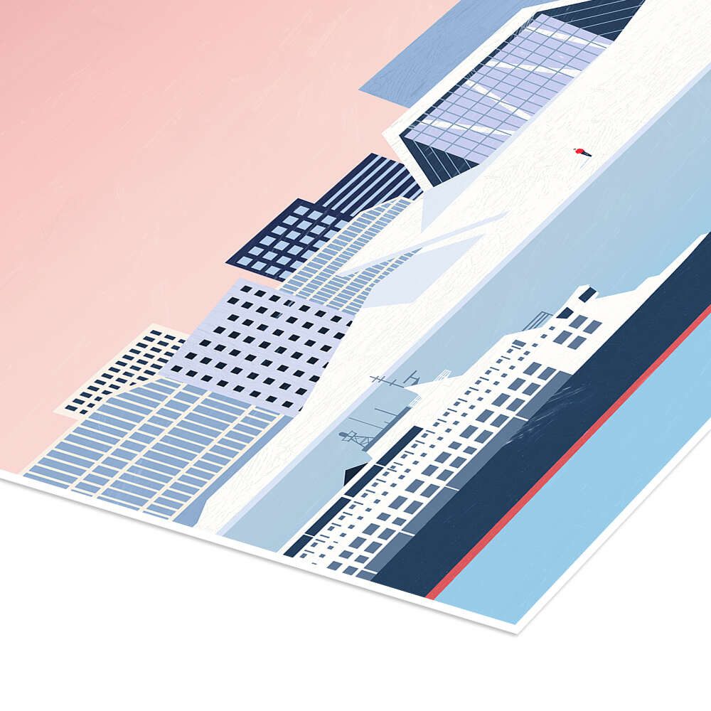 Posterlounge Wandbild Oslo, Katinka Reinke, erhältlich als Poster, Leinwandbild, Wandsticker oder Acrylglasbild