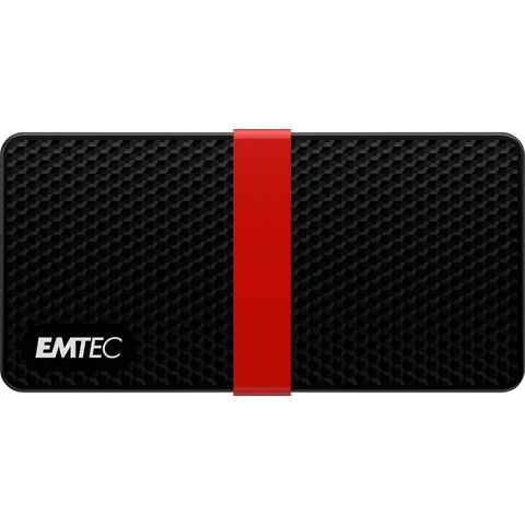 EMTEC X200 Portable SSD externe SSD (128 GB) 450 MB/S Lesegeschwindigkeit, 420 MB/S Schreibgeschwindigkeit