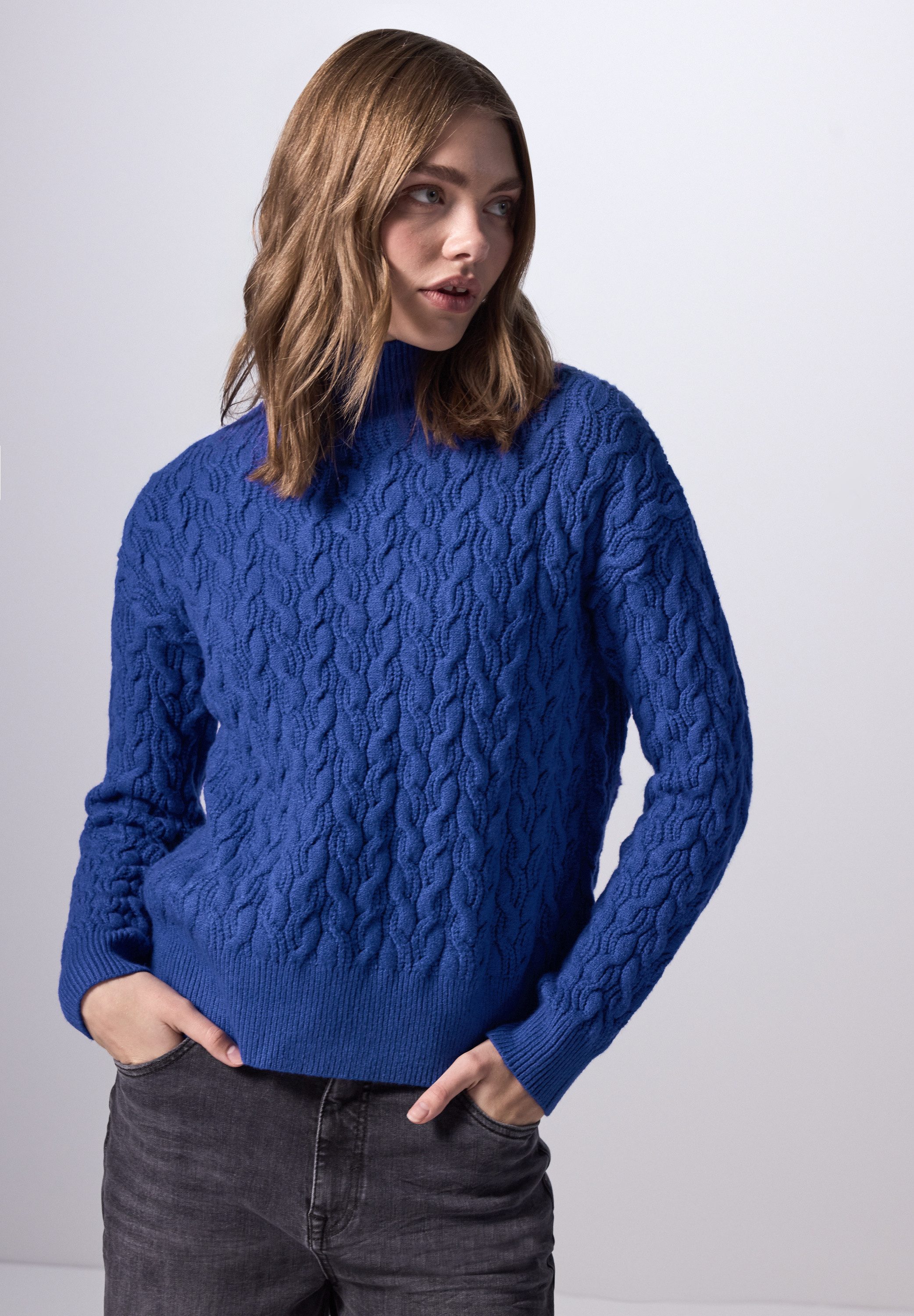 STREET ONE STUDIO Strickpullover aus softem günstig online kaufen
