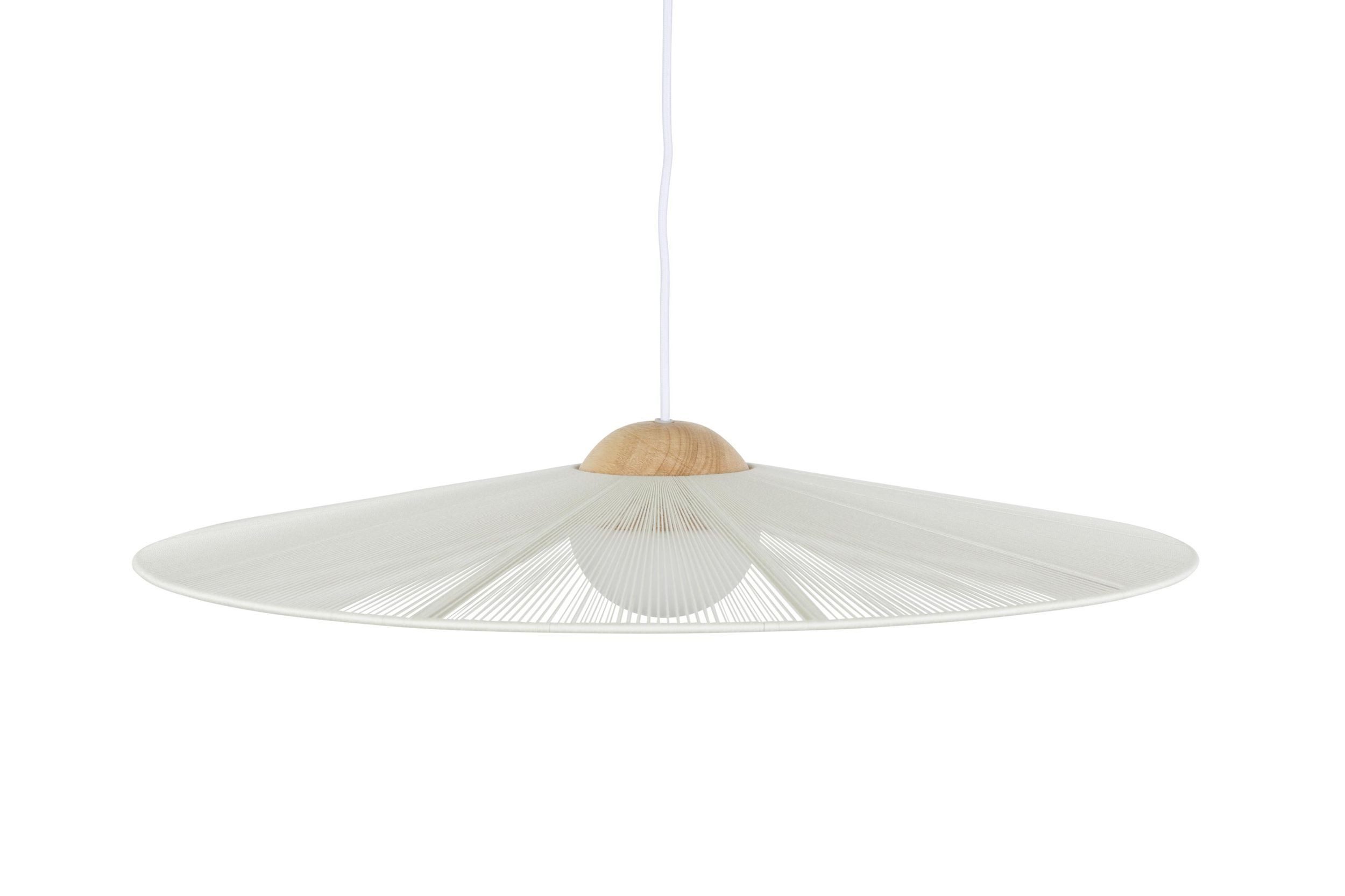 Zuiver Pendelleuchte Zuiver Hängelampe Belle S Beige Design-Leuchte mit Seil-Schirm, ohne Leuchtmittel