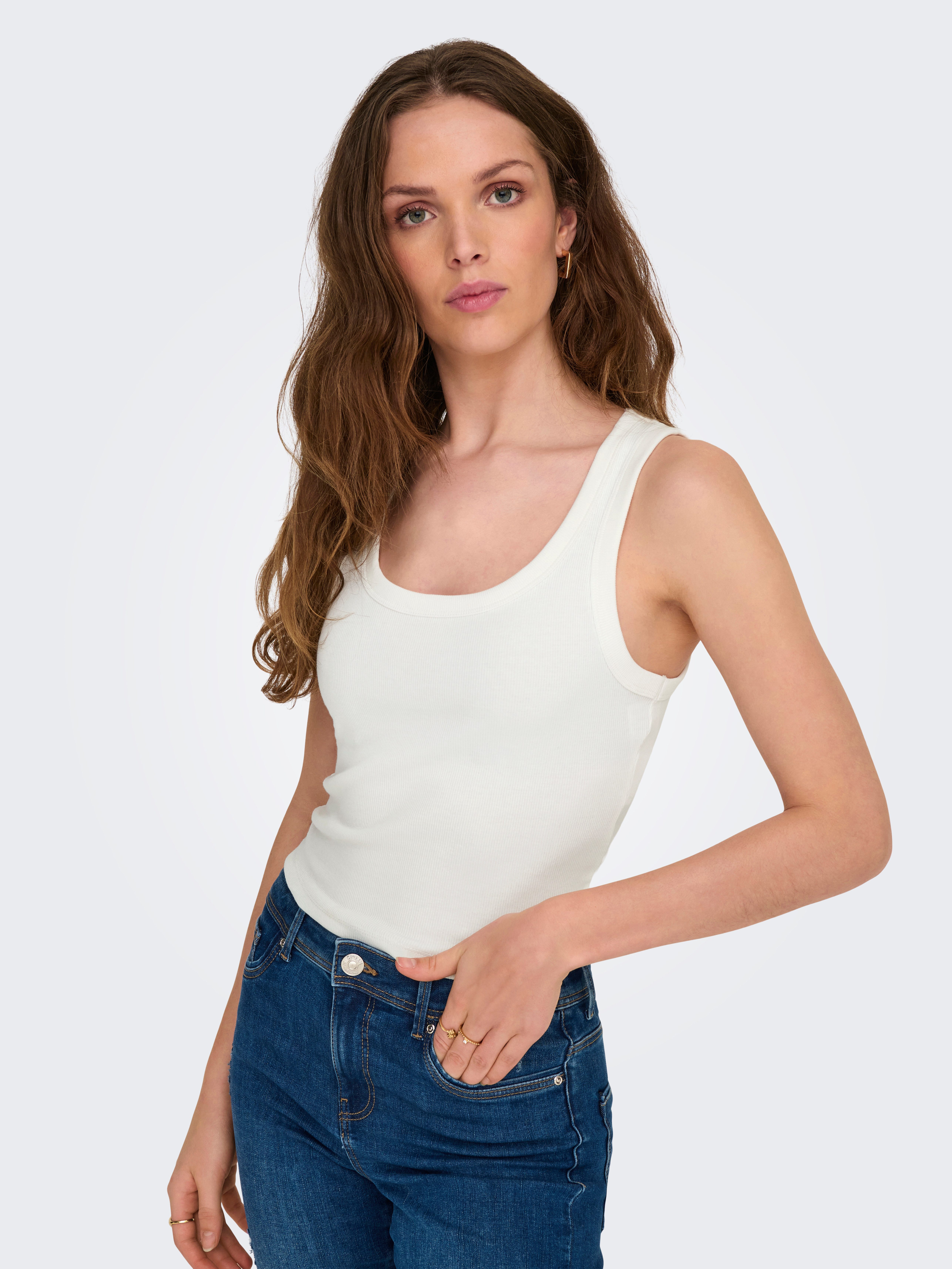 ONLY Tanktop ONLEASY S/L TANK TOP JRS 2 PACK (Set, 2-tlg) günstig online kaufen