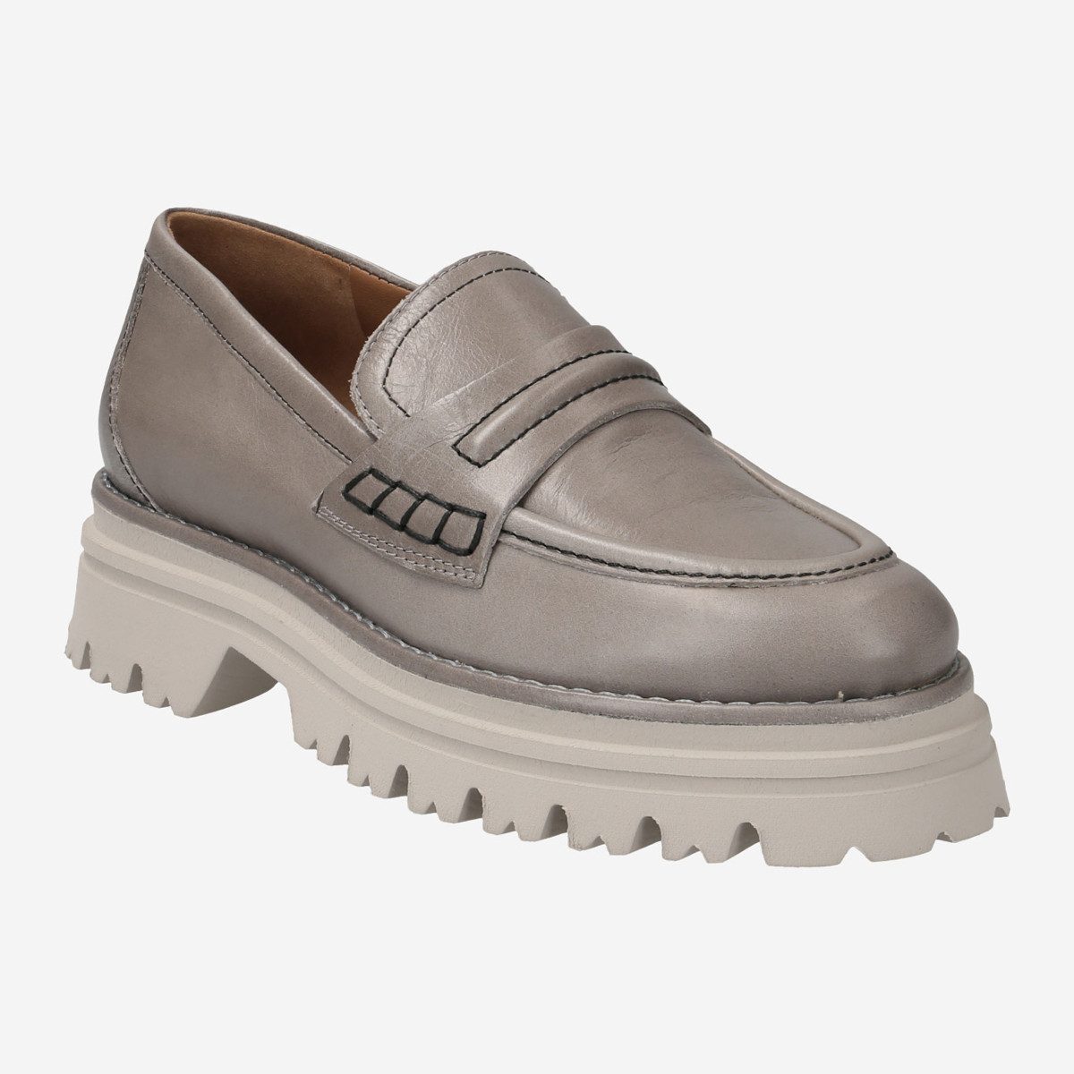 Maripé Maripé TIZIANA PIETRA, Slipper & Mokassin, Grau, Damen Slipper günstig online kaufen