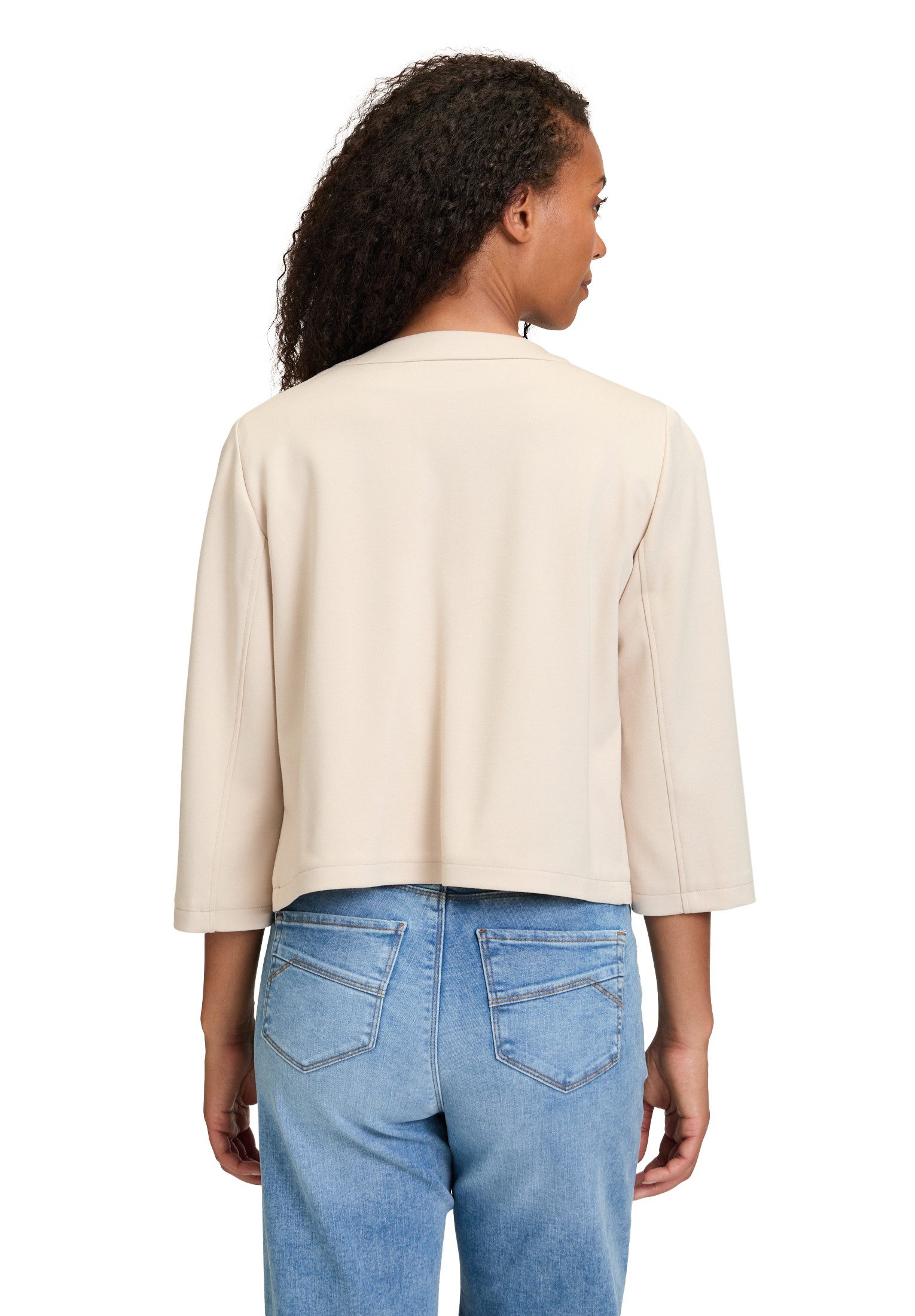 Betty&Co Jackenblazer Damen mit Taschen Material