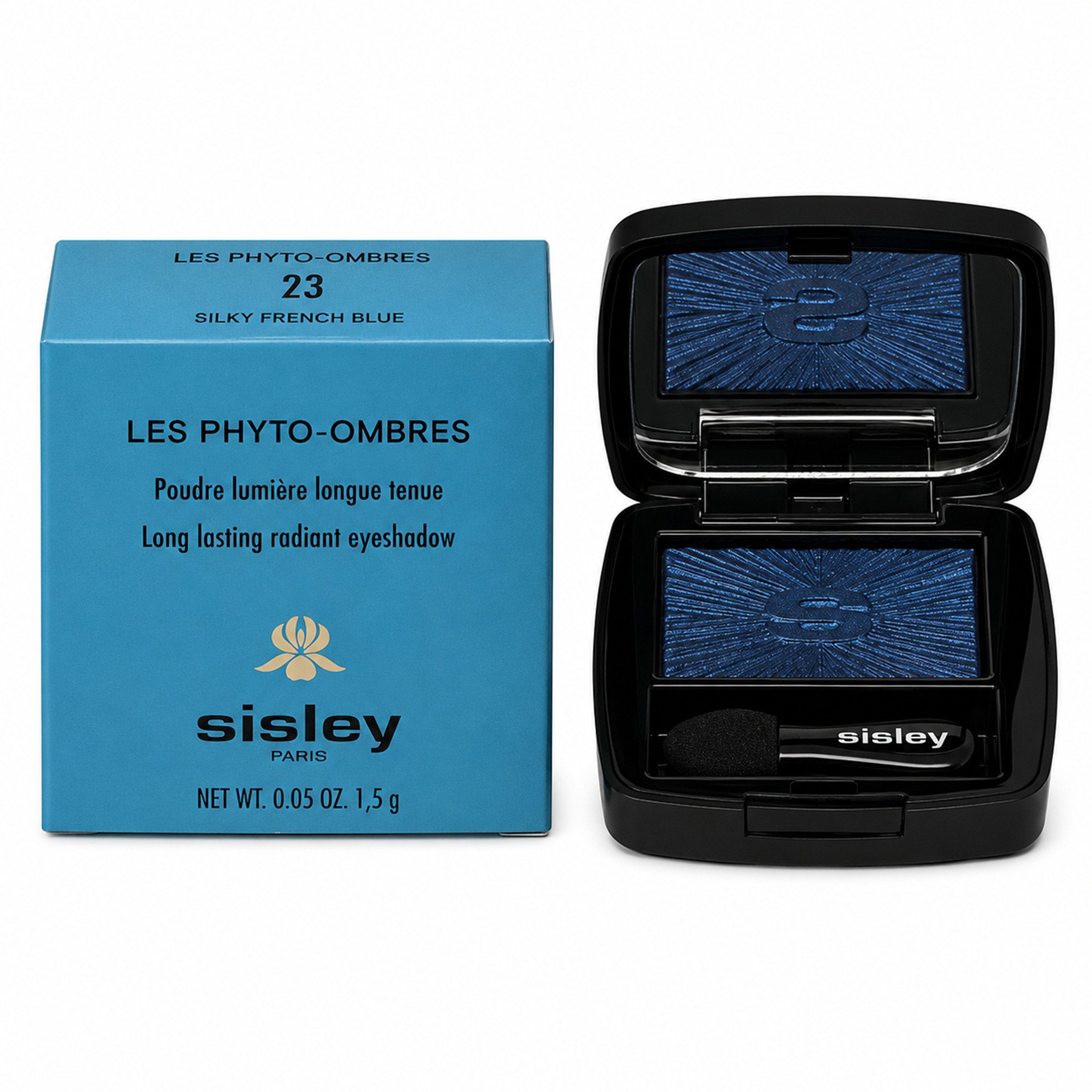 sisley Lidschatten Sisley Paris Les Phyto-Ombres eyeshadow 23 silky french blue1,5g