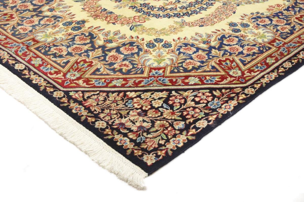 Orientteppich Kerman Rawar 145x240 Trading, Höhe: Orientteppich Perserteppich, Handgeknüpfter Nain rechteckig, / mm 12