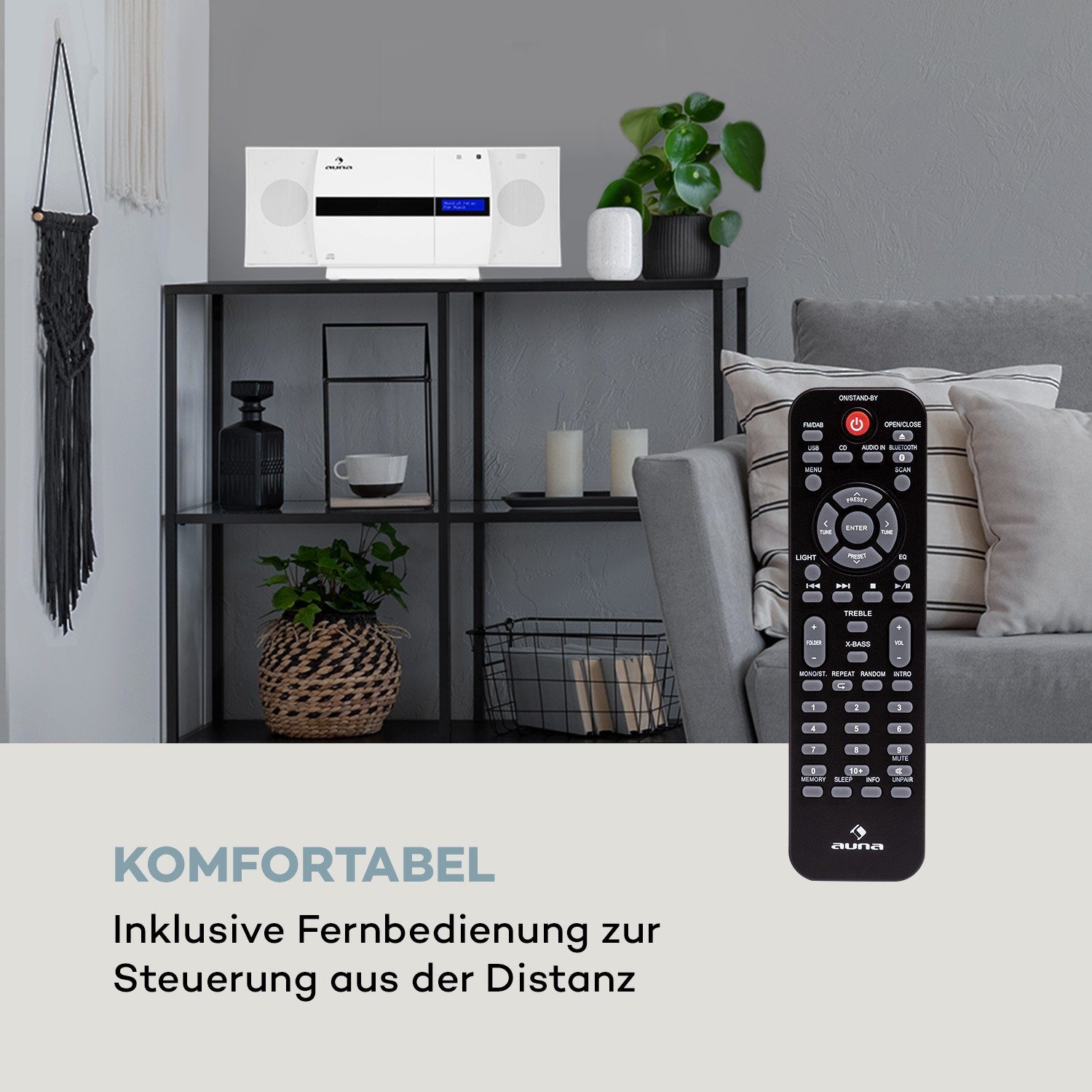 Auna V-20 Micro Stereosystem Stereoanlage