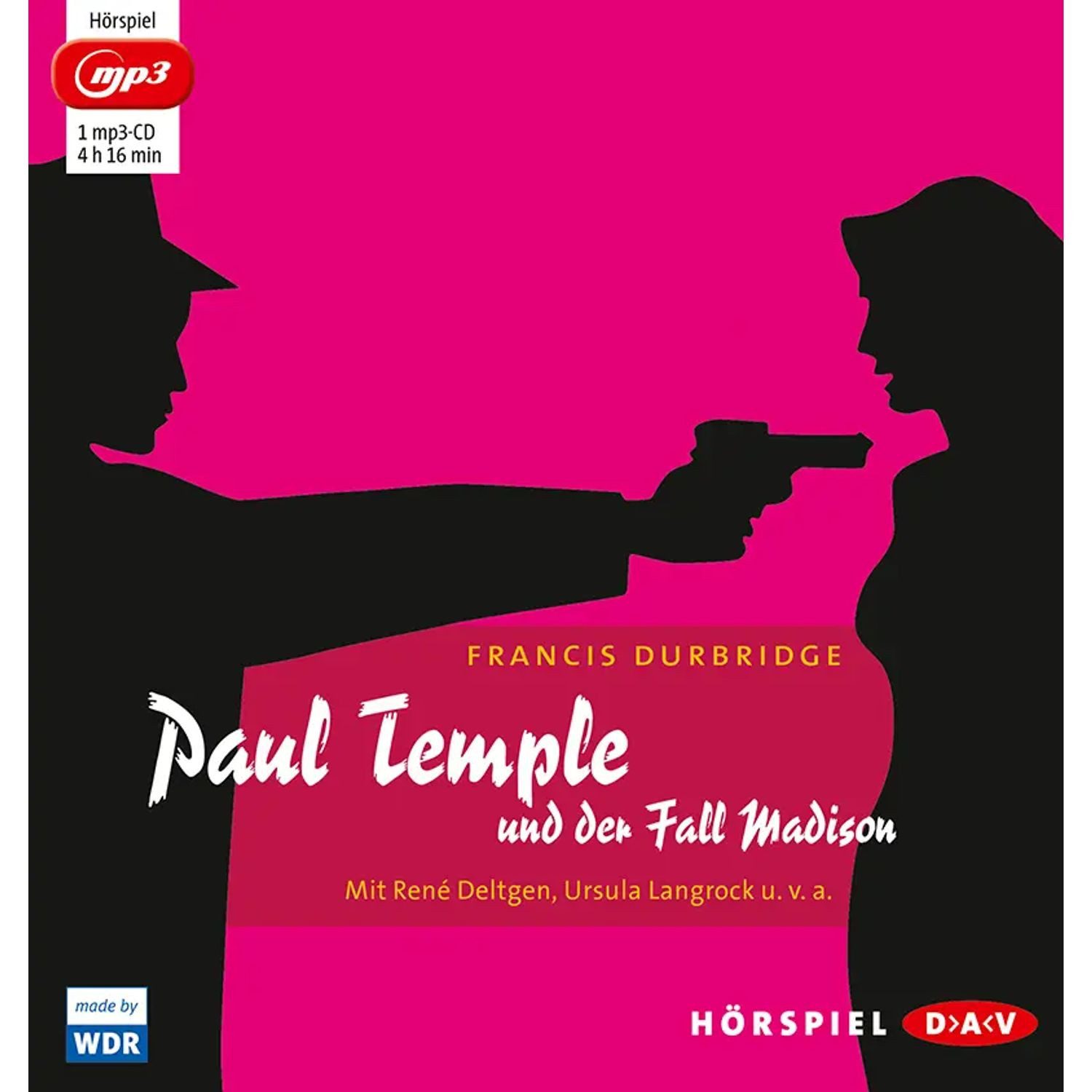 Der Audio Verlag Hörspiel Paul Temple und der Fall Madison,1 MP3-CD