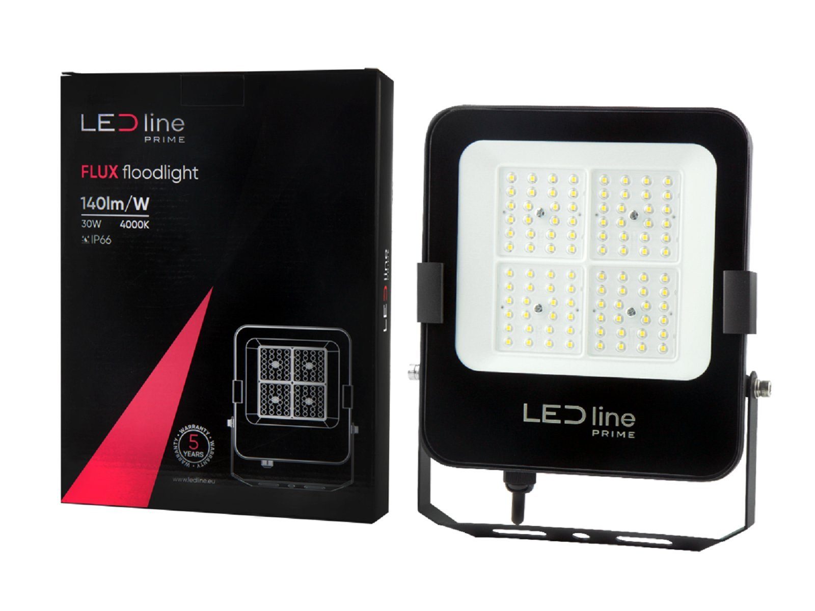 LED-Line LED IP66 PRIME Strahler 4000K FLUX Industrie-Fluter Flutlichtstrahler Neutralweiß