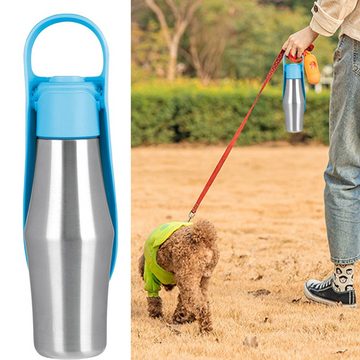 Rutaqian Trinkautomat Tragbare Wasserflasche für Hunde, Pet Drinking Cup im Freien