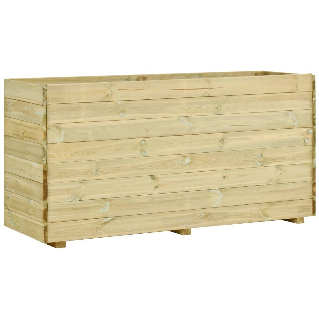 vidaXL Hochbeet »GartenHochbeet mit Boden 150x50x75 cm Kiefernholz