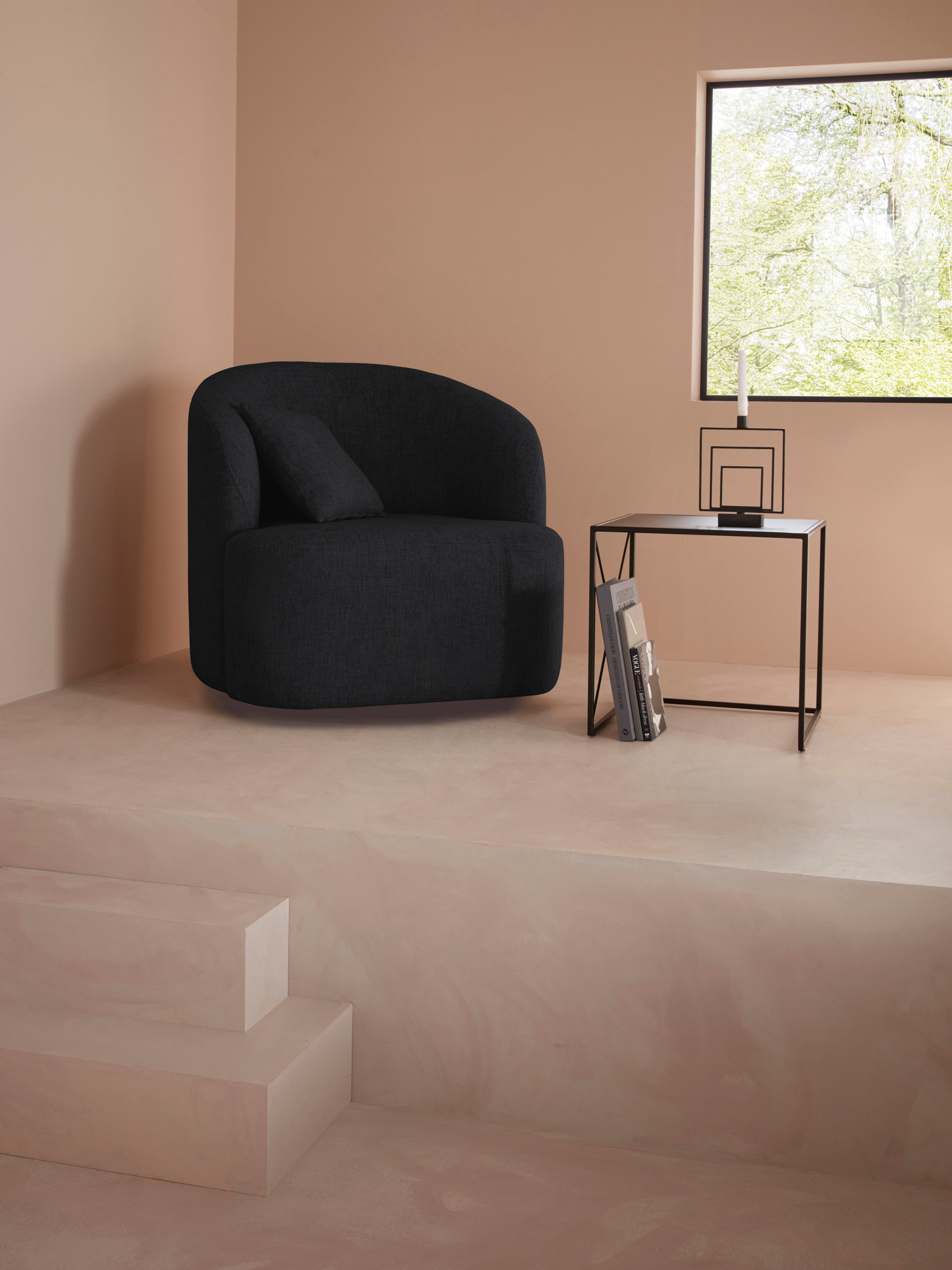 LeGer Home by Lena Gercke Drehsessel "Dilara Sessel" gerundete Rückenlehne günstig online kaufen