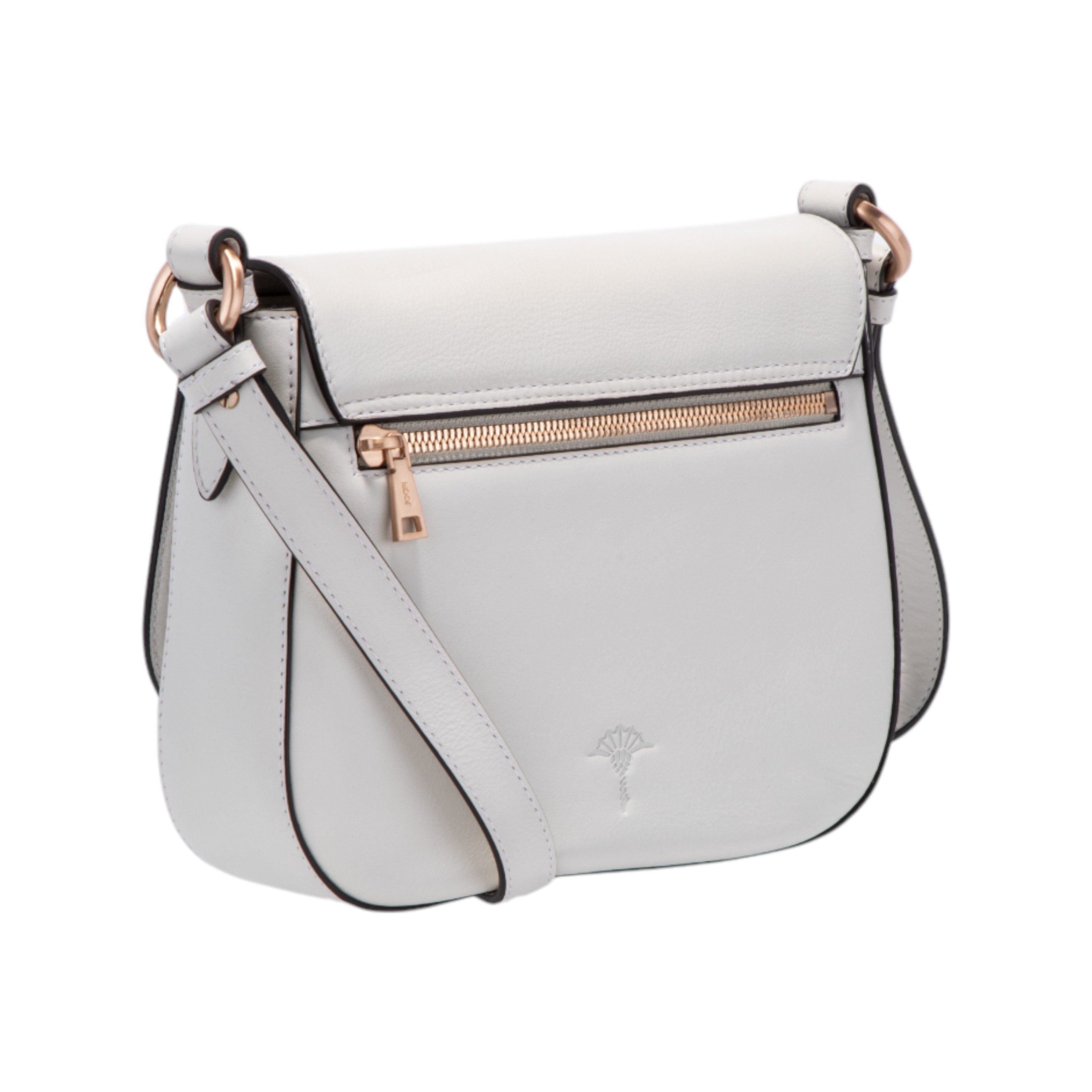 JOOP! Schultertasche sofisticato 1.0 esmera shoulderbag shf, aus Rindsleder, mit verstellbarem Schulterriemen, Querformat