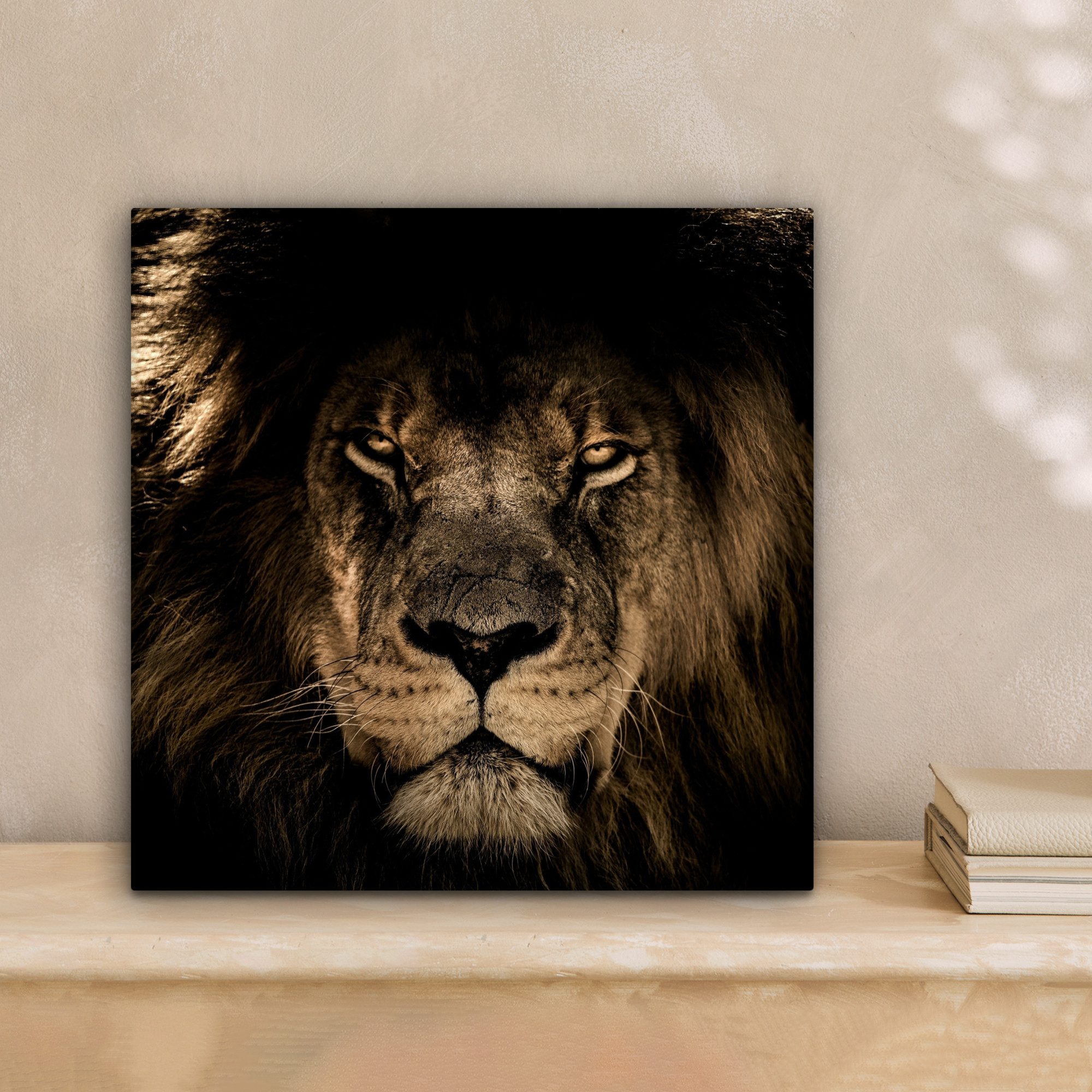 OneMillionCanvasses® Leinwandbild Löwe - Tiere - günstig online kaufen