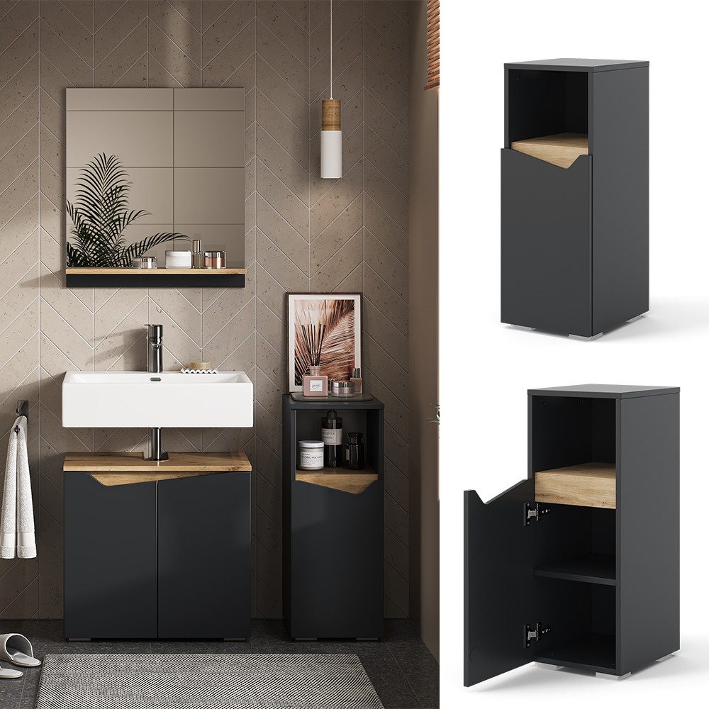 Vicco Midischrank Marelle, Anthrazit/Anthrazit, 30 x günstig online kaufen