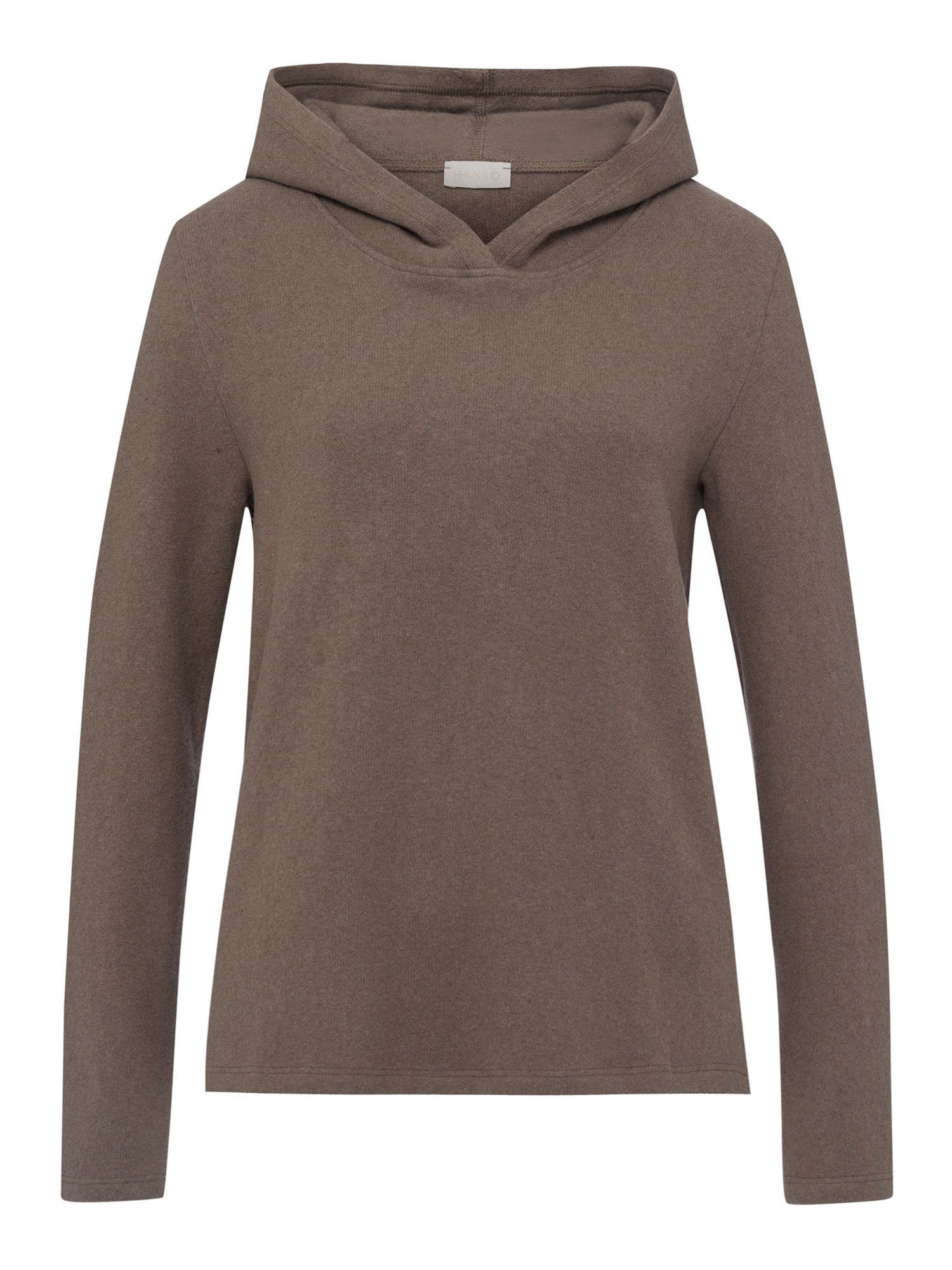 Hanro Sweatshirt Easywear mocha stone