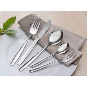 GRÄWE Besteck-Set GRÄWE Besteckkasten 200-teilig für 40 Personen, Serie HAMBURG, Edelstahl 18/0