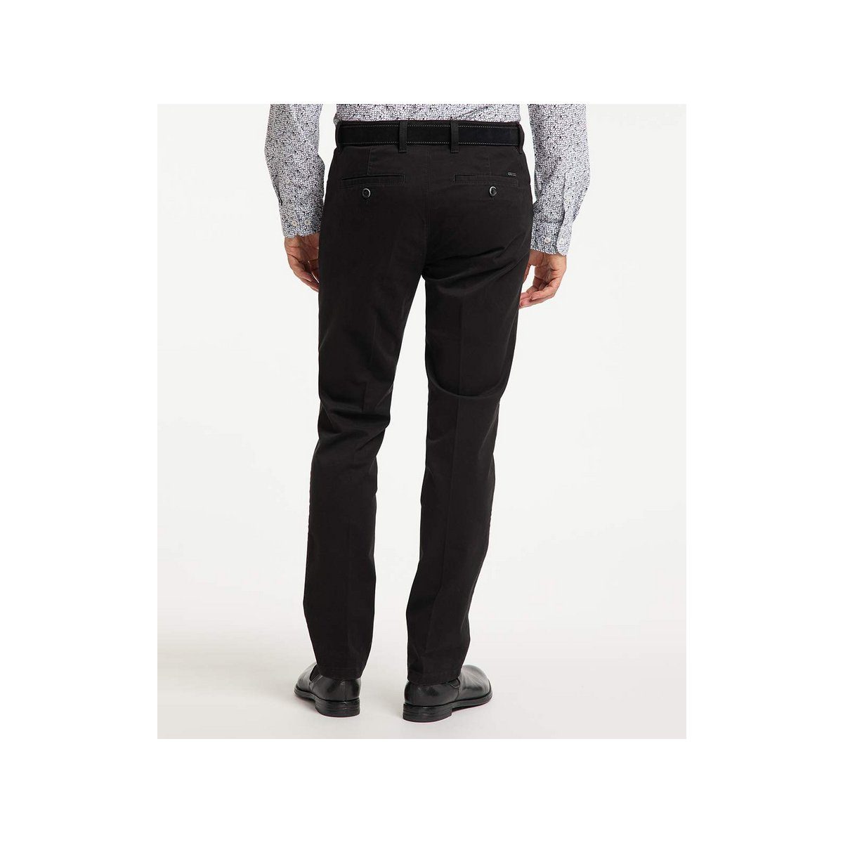 (1-tlg) Jeans Stoffhose Authentic regular schwarz Pioneer