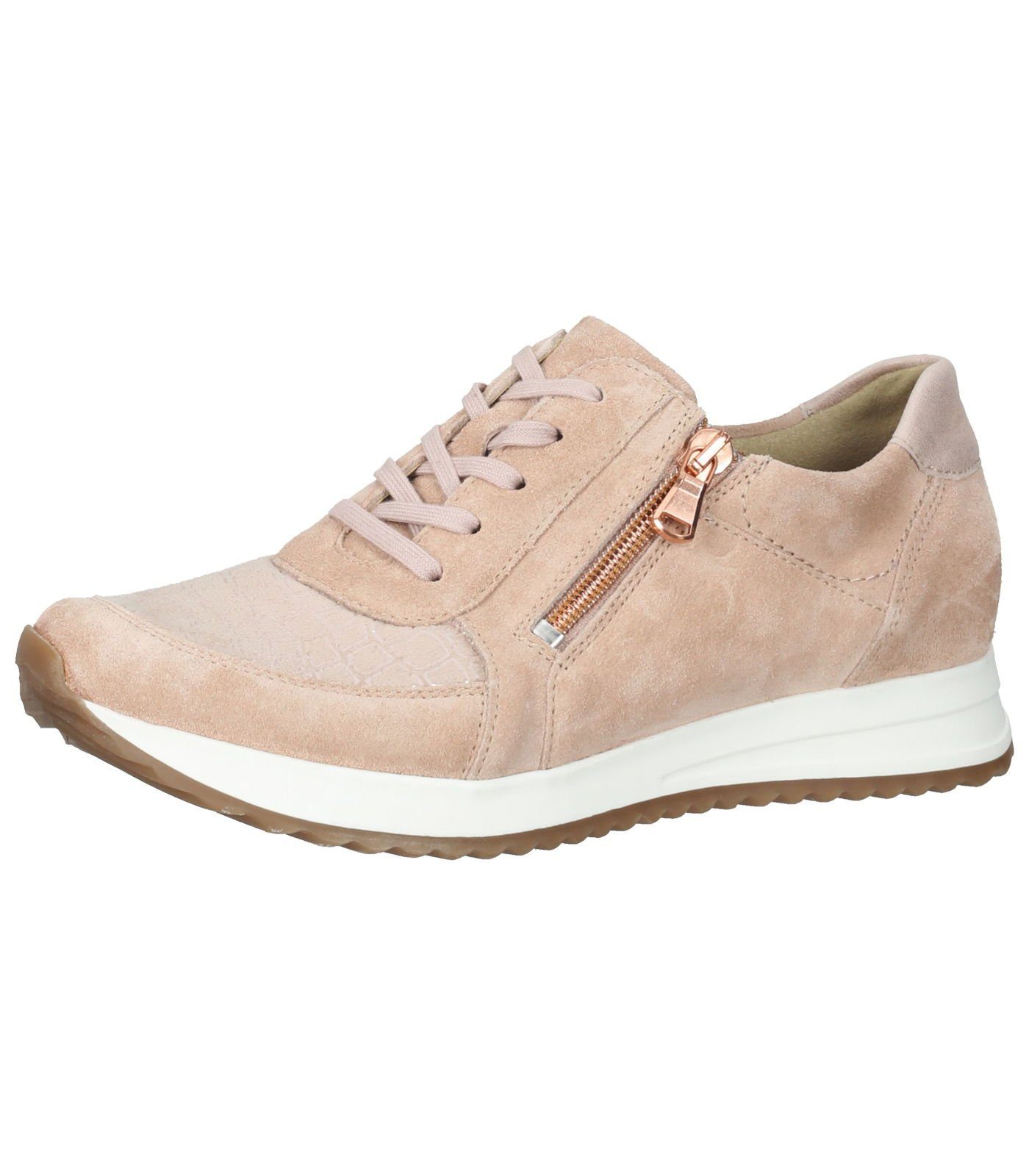 Waldläufer Sneaker Leder/Textil Sneaker Beige