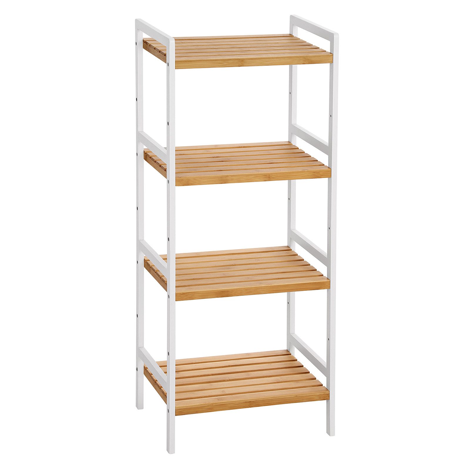 SONGMICS Badregal Bambusregal Küchenregal Bücherregal Standregal, günstig online kaufen