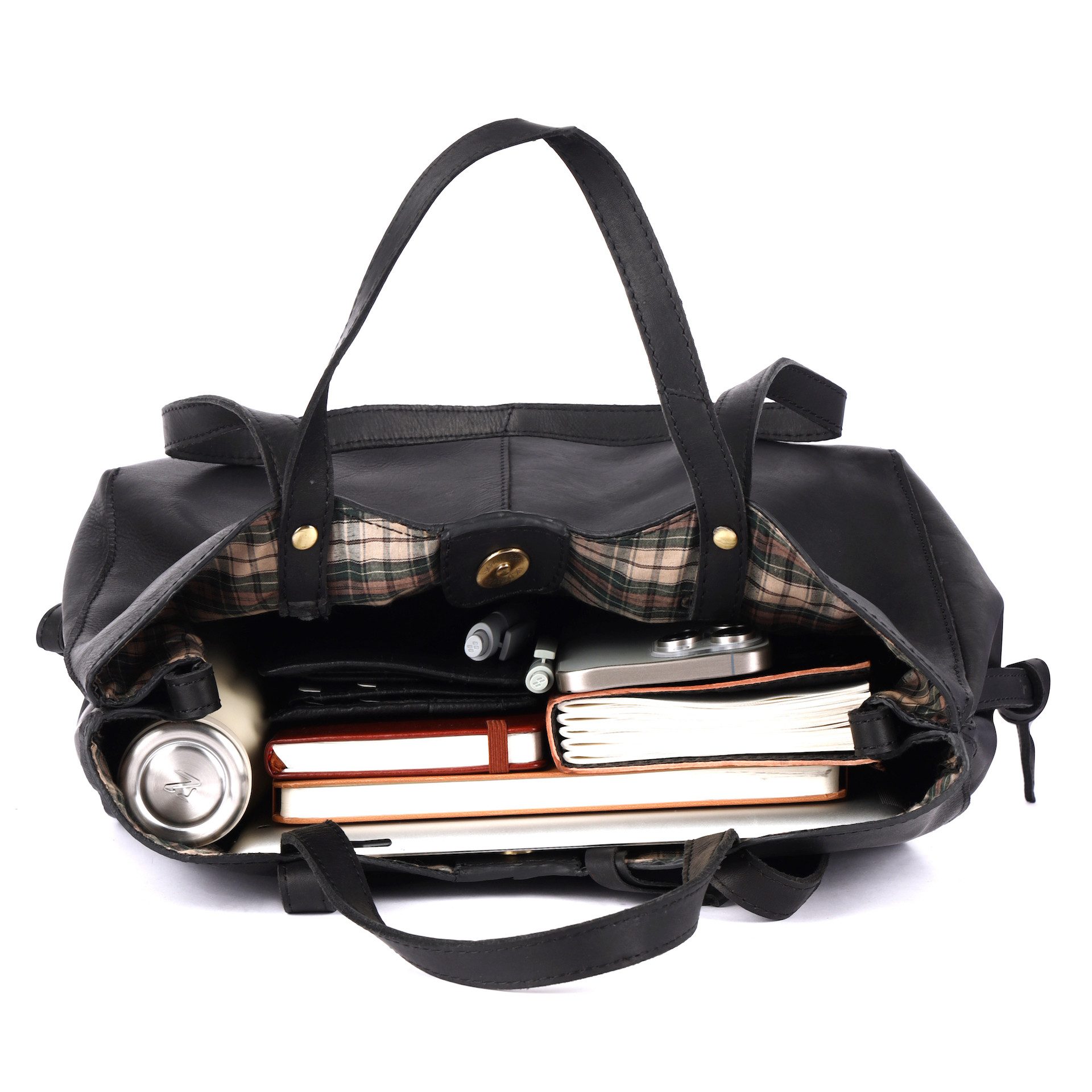 Benthill Handtasche Damen Echt Leder Umhängetasche Shopper Vintage Schulter Handtasche, Schultergurt / Umhängegurt Reißverschlussfach