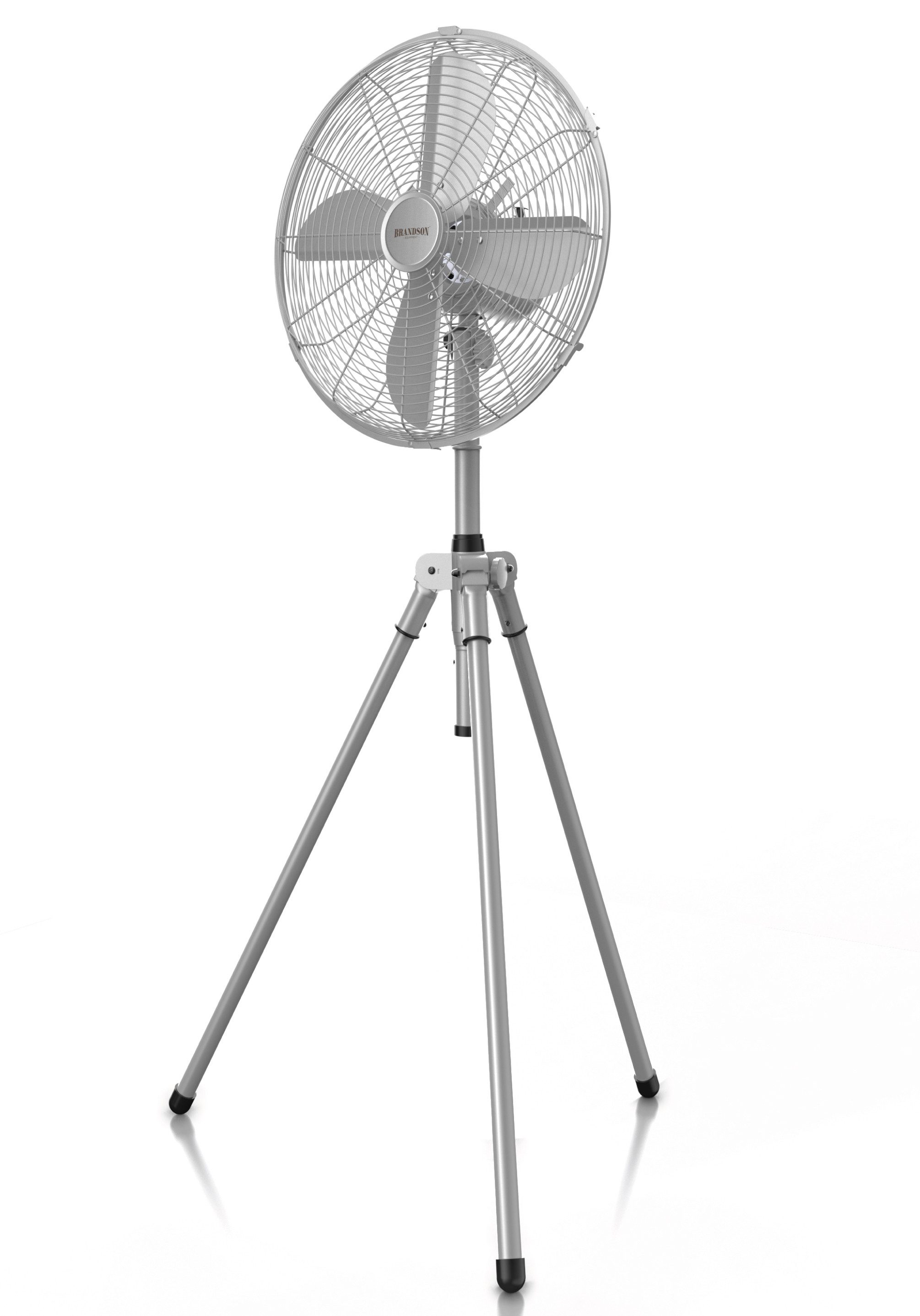 Brandson Standventilator Standlüfter, Dreibeinstativ, Metallgehäuse, Tripod günstig online kaufen