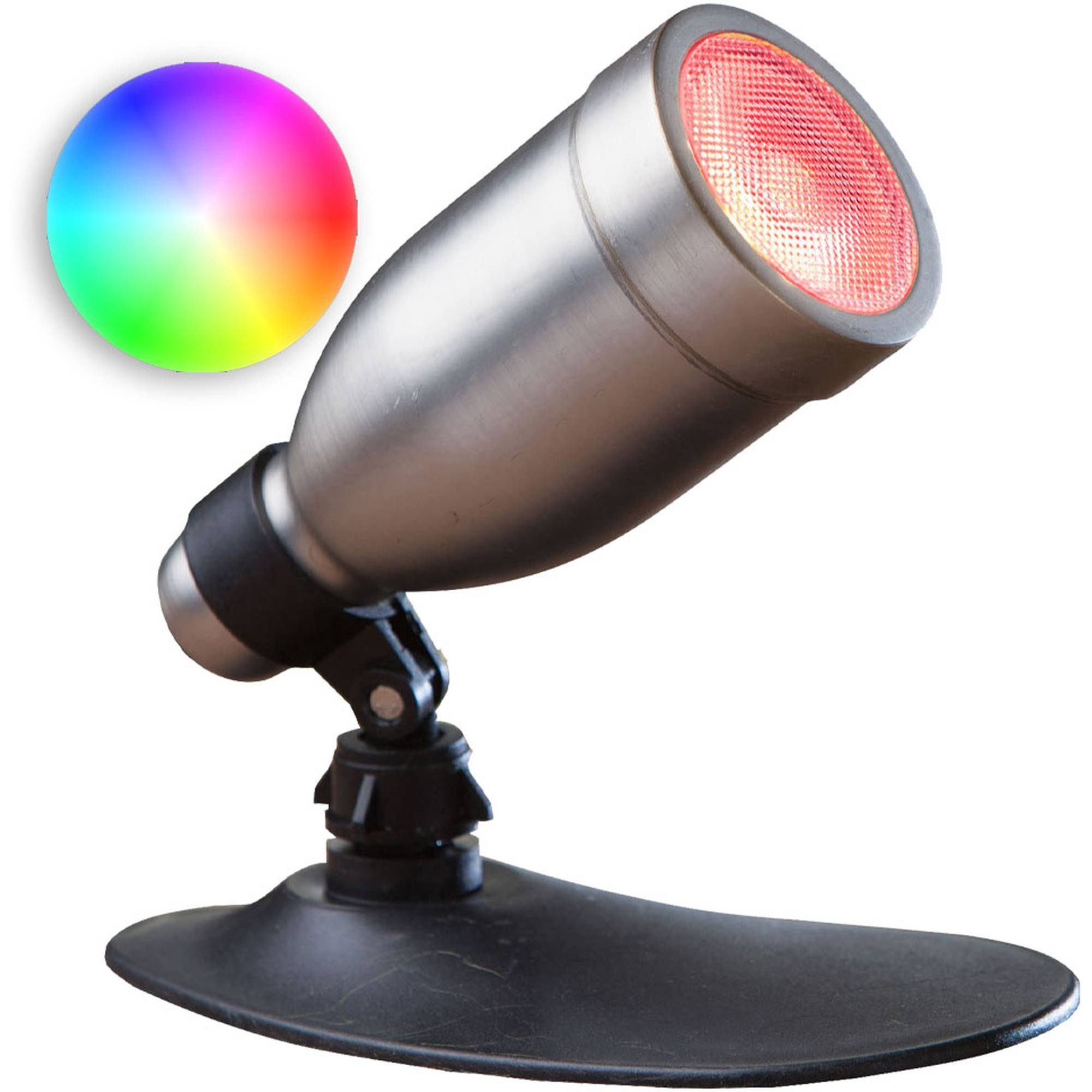 Heissner LED Gartenleuchte Heissner L439-00 LED Smart Light RGB Spot 9 Watt s