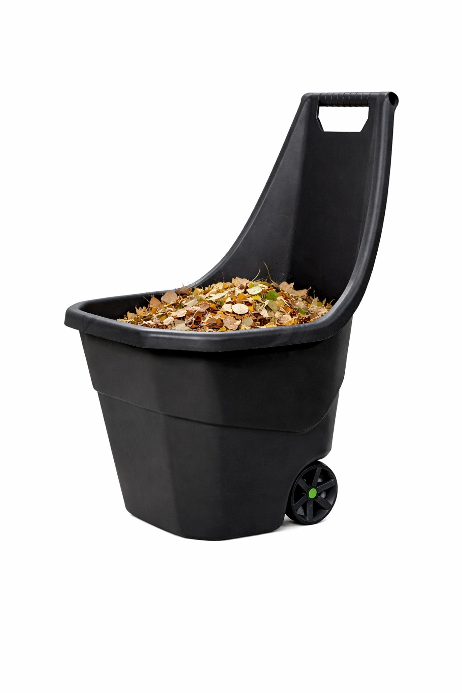 Mojawo Schubkarre Schubkarre Gartenkarre Handwagen Gartentrolley 55Liter Schwarz