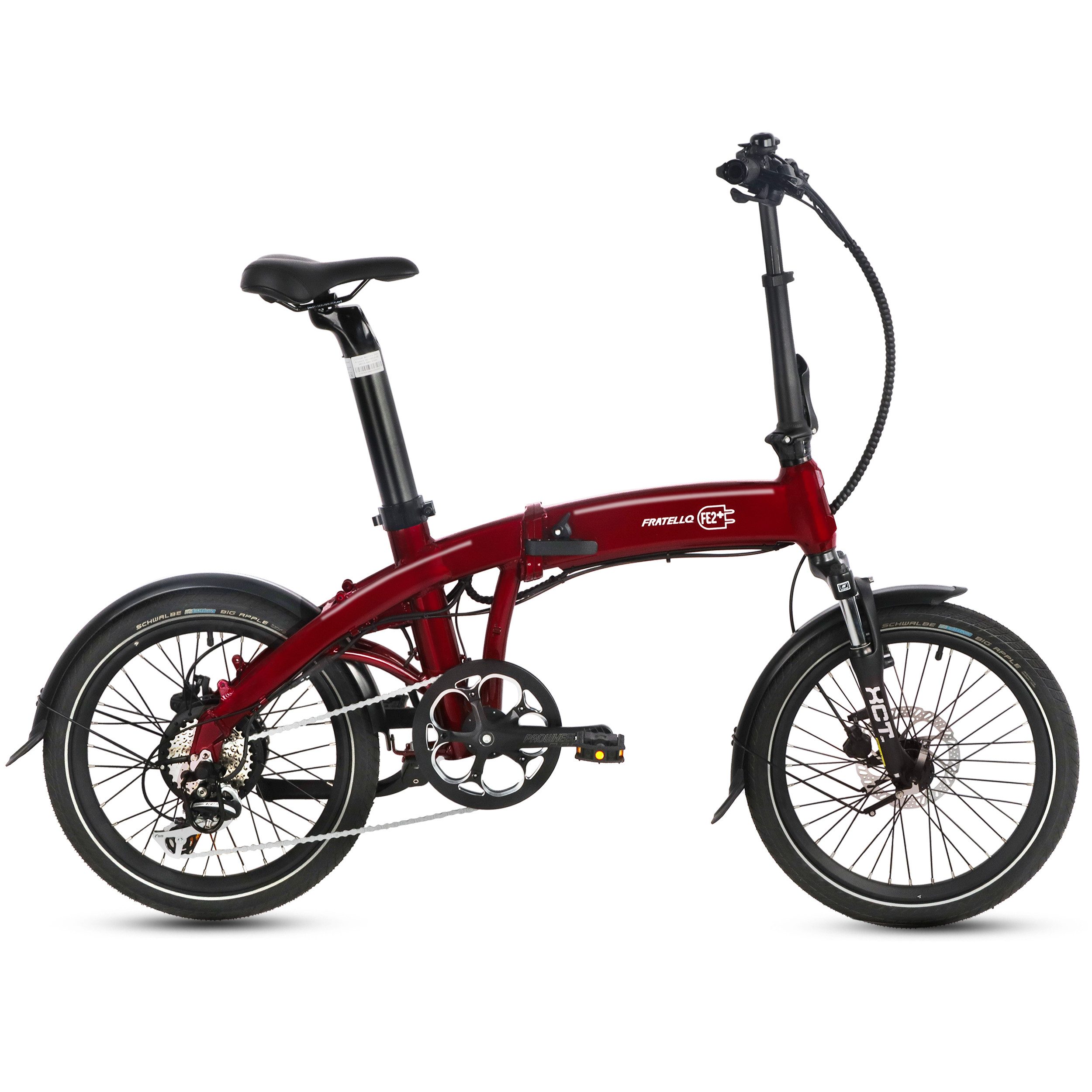 E-Bike Faltrad 20 Zoll faltrad Cityrad mit 21Ah 756Wh Batteriegruppen, leicht faltbar
