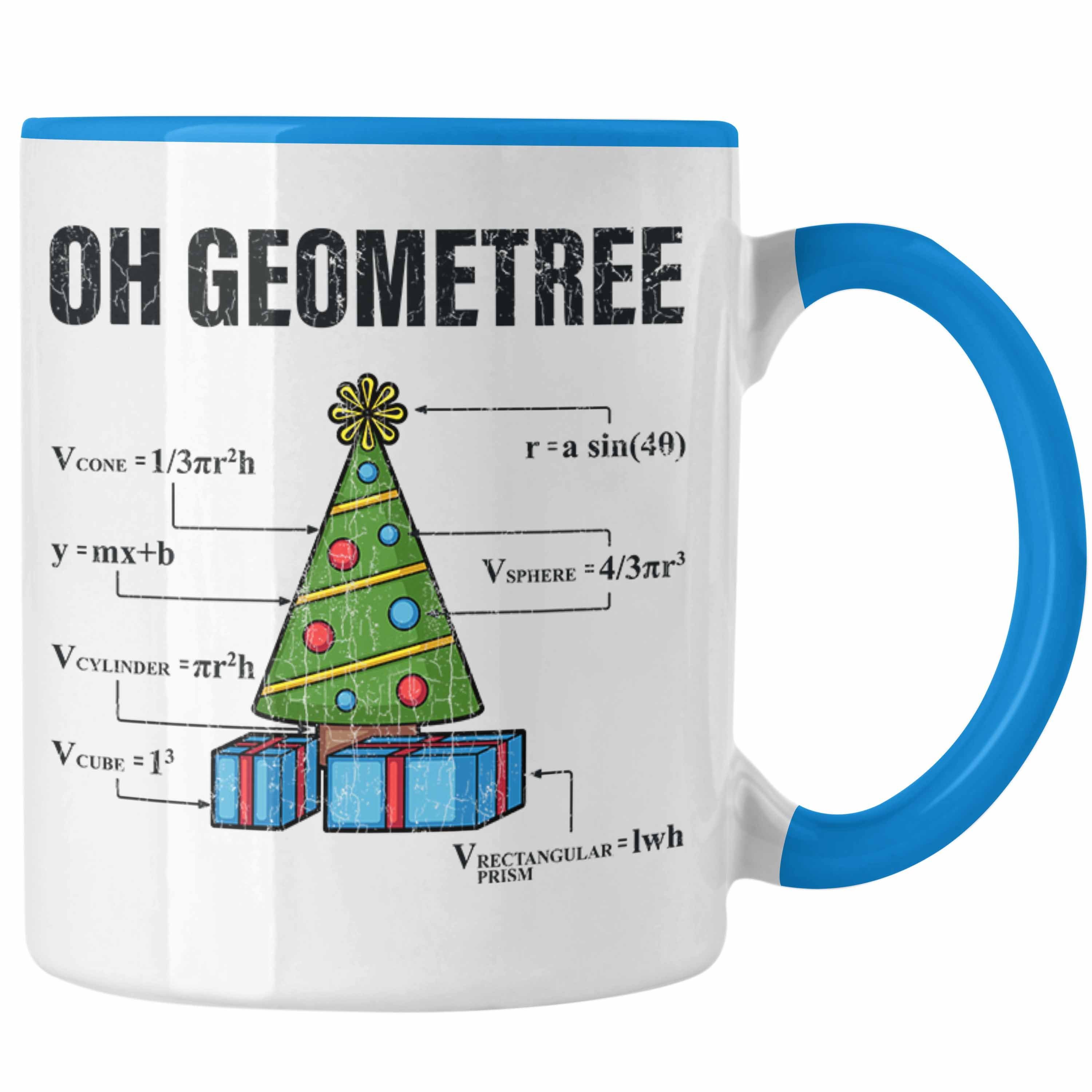 Tasse Trendation - Mathe Mathelehrer Tasse Mathematiker Geschenk Geometree S
