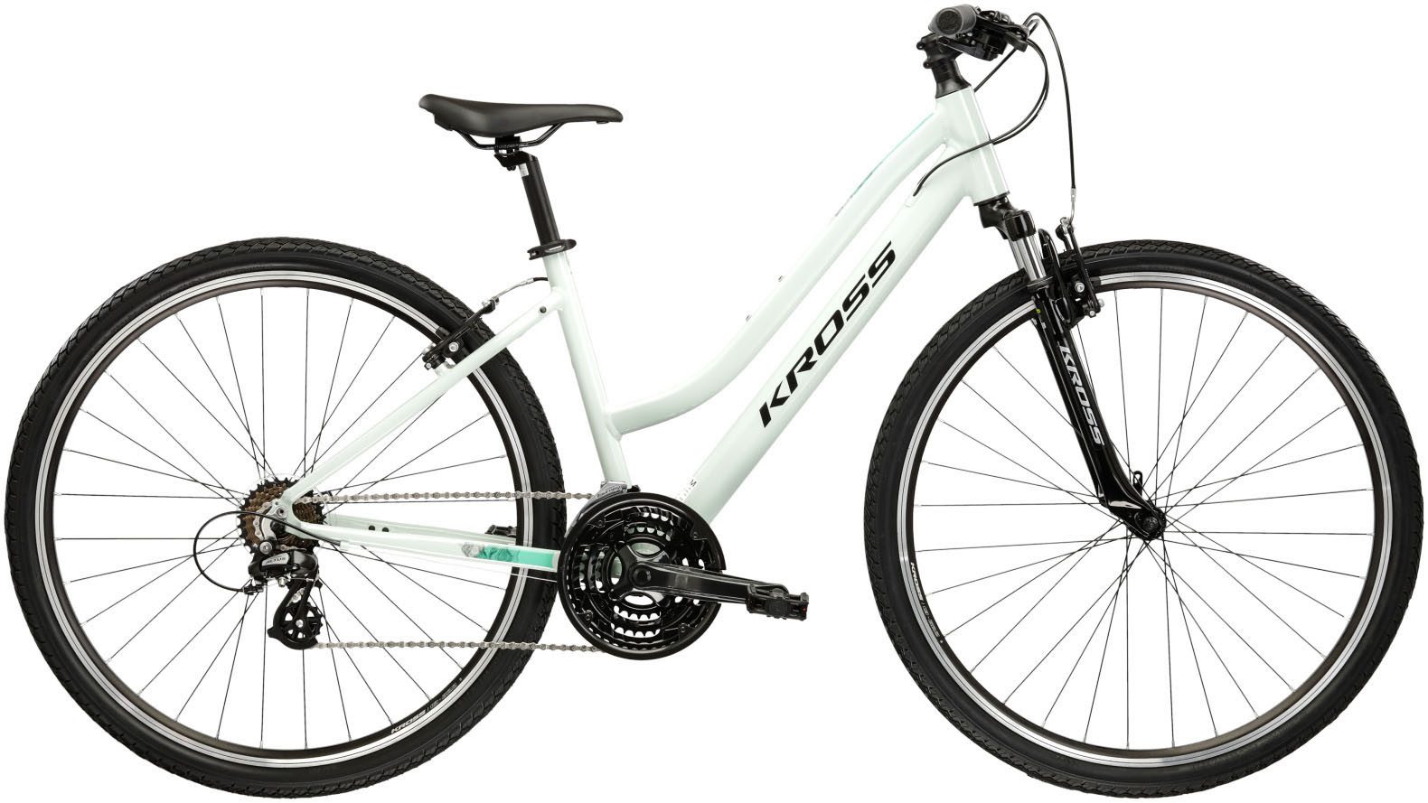 Kross Crossrad Crossrad Damen 28" Evado 2.0 mint 21 Gänge, 21 Gang Shimano ALTUS M310 Schaltwerk, Kettenschaltung