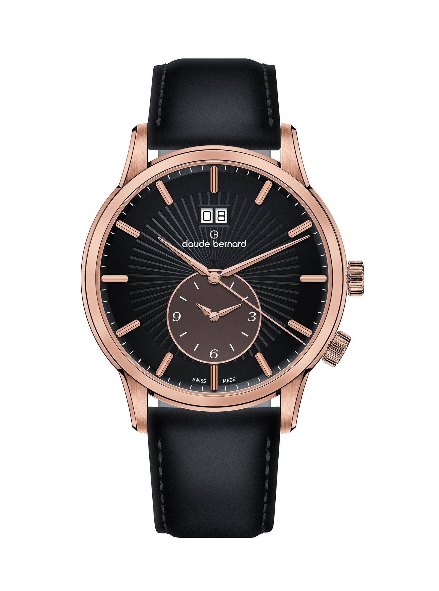 CLAUDE BERNARD Schweizer Uhr Classic 2nd Time Zone