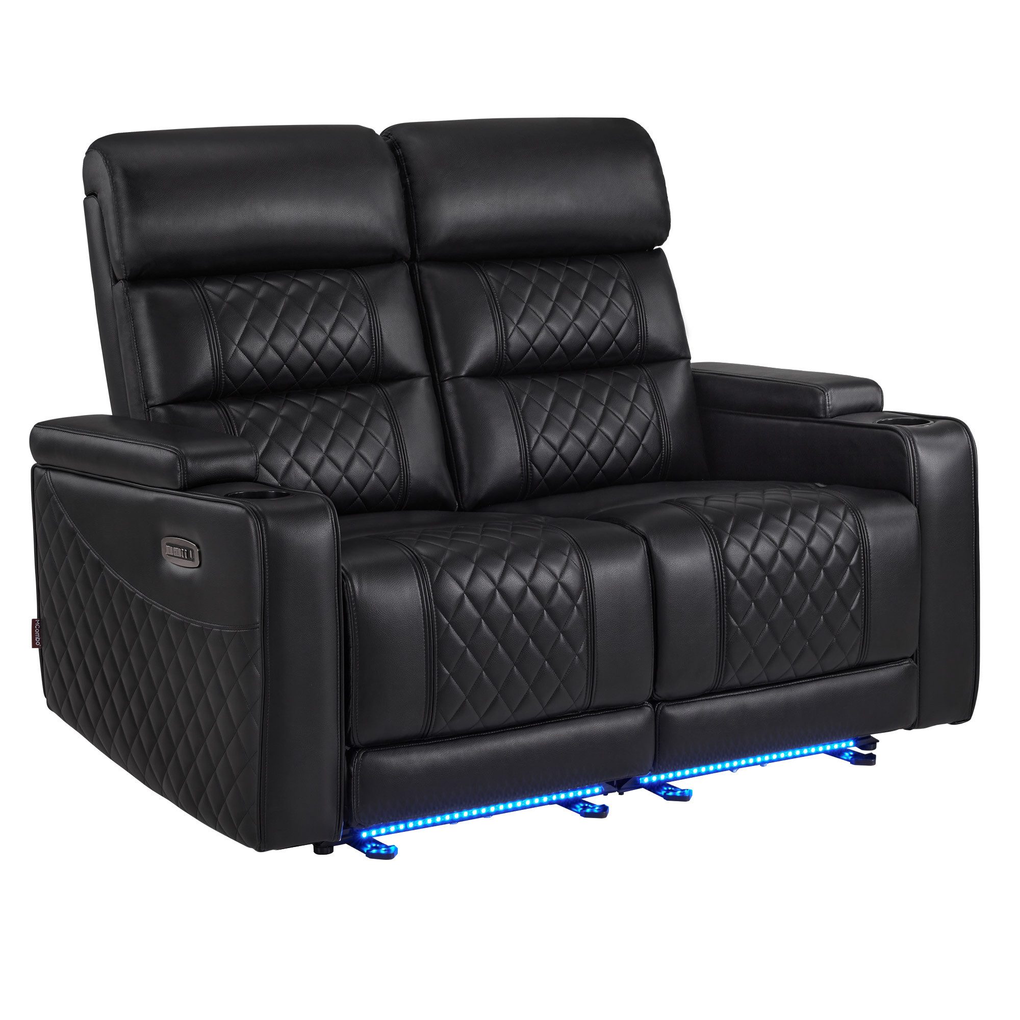 MCombo 2-Sitzer M MCombo 2 Sitzer Sofa mit verstellbare Kopfstütze 7705, mit Herz-Waage-Position