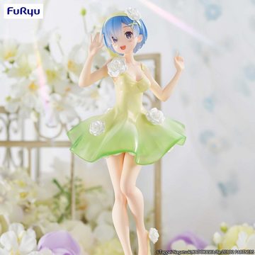 FuRyu Actionfigur Re: Zero Trio-Try-iT PVC Statue Rem Flower Dress 21 cm