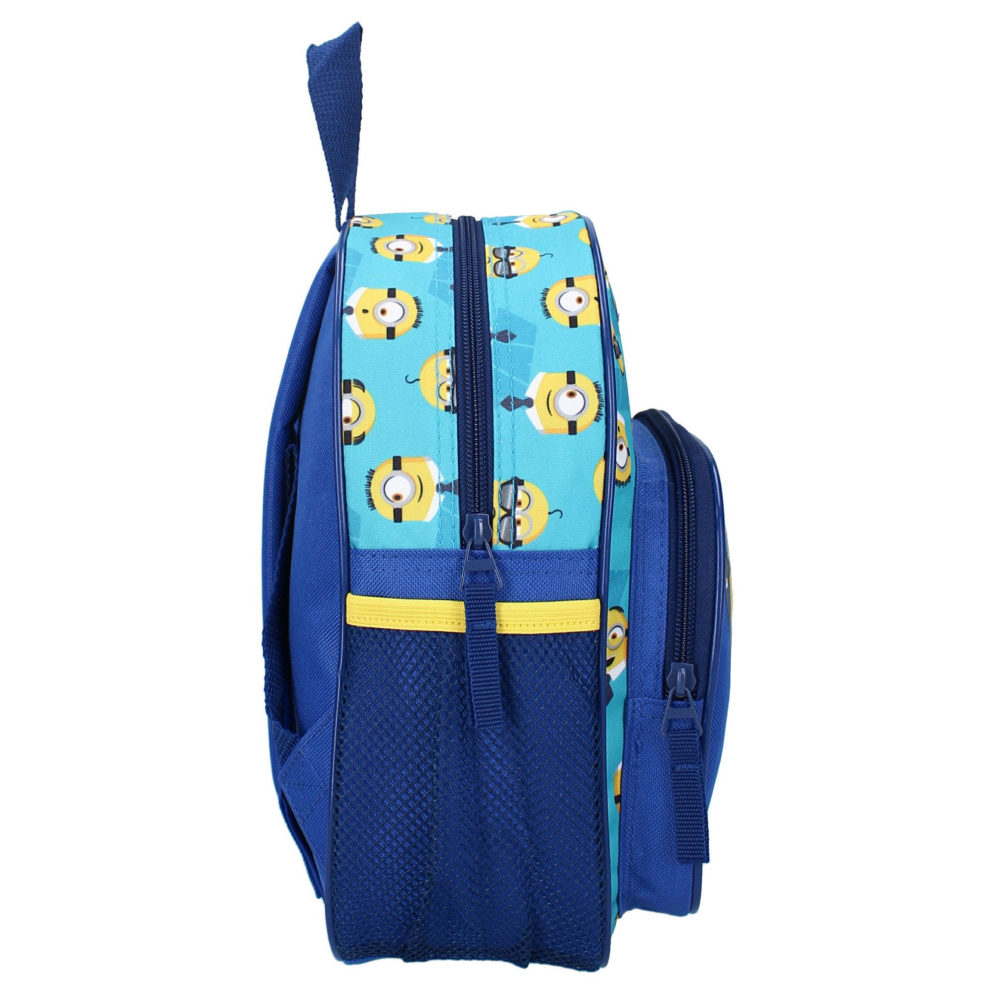 Vadobag Kinderrucksack Minions Dream Team Schulranzen mit Vordertasche Schulrucksack