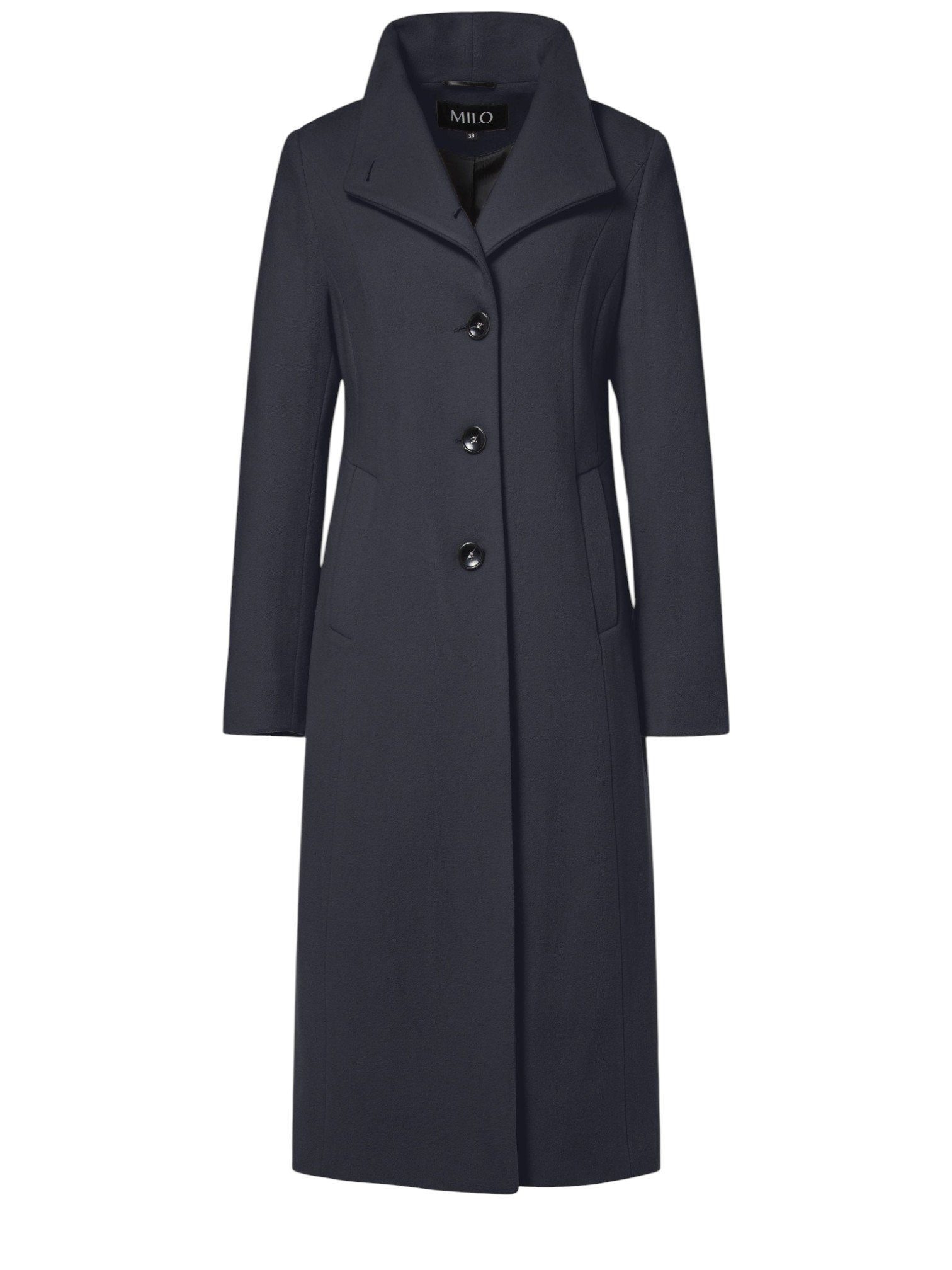 Milo Wintermantel Nada (Wollmischung) navyblau Damen