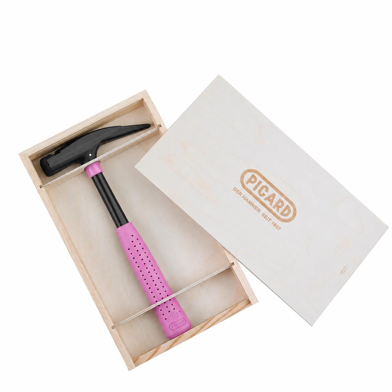 Latthammer PICARD Latthammer Pink Edition geraute Bahn 760g Nr. 626M in Holzkiste
