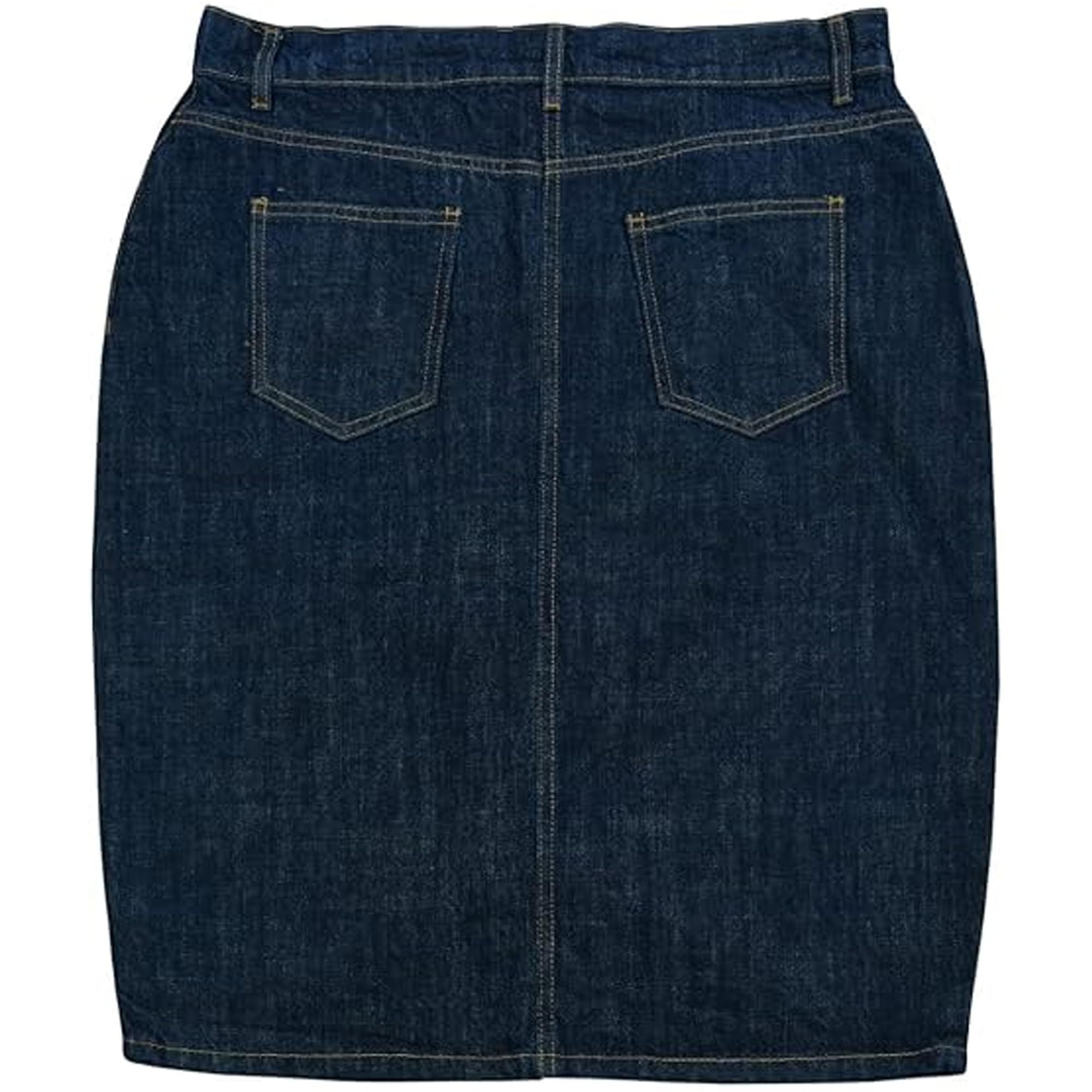 German Wear Jeansrock Trend462R Midi Denim Denim Trendiger Midi Rock Jeansrock Denimrock Business Rock