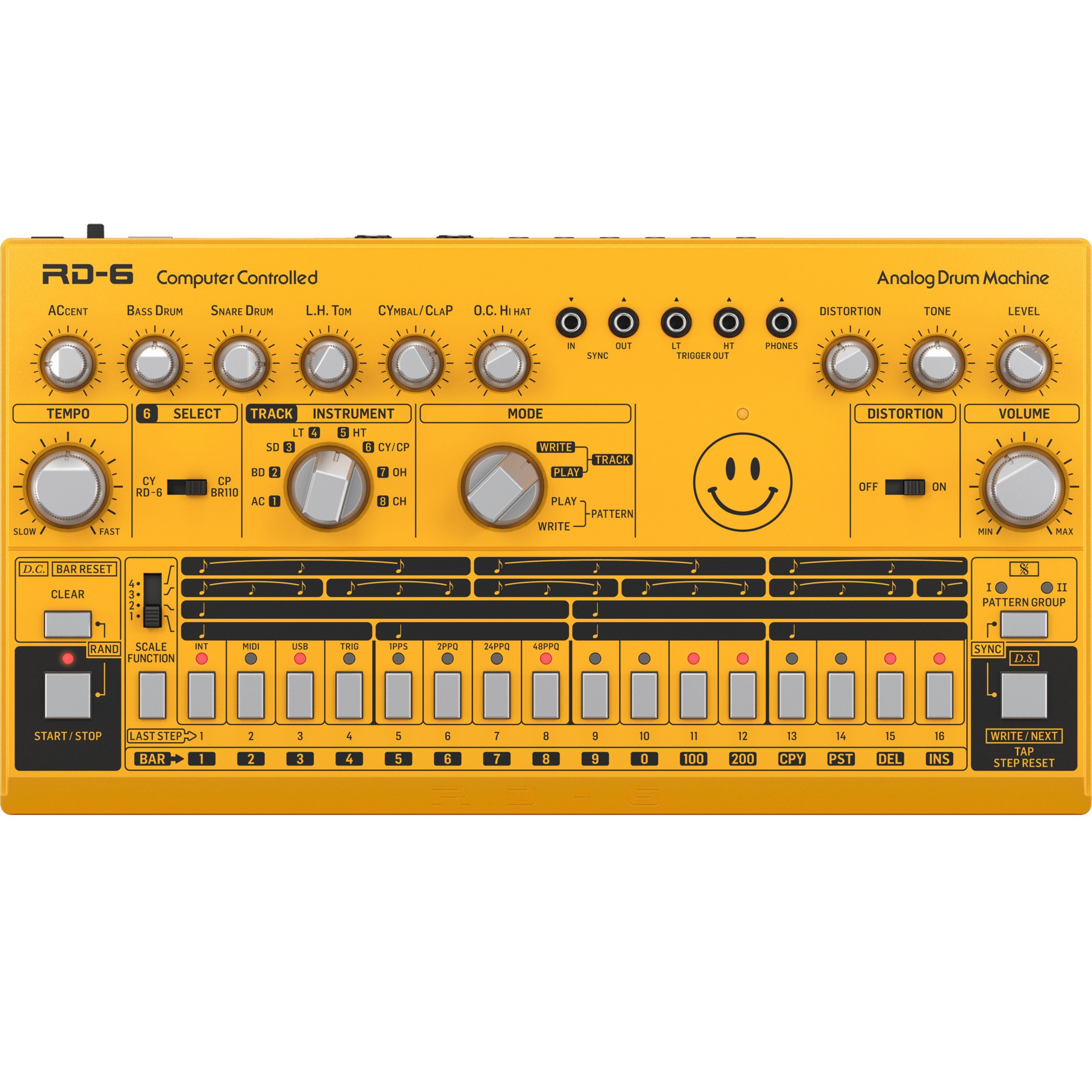 Behringer Synthesizer (Groove-Tools, Drumcomputer), RD-6 AM Rhythm Designer - Drum Computer