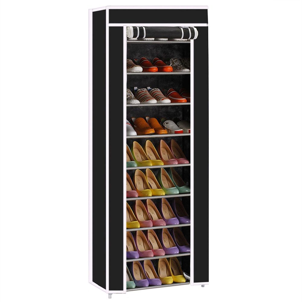 Auledio Schuhregal Schuhschrank mit 10 Ebenen, günstig online kaufen