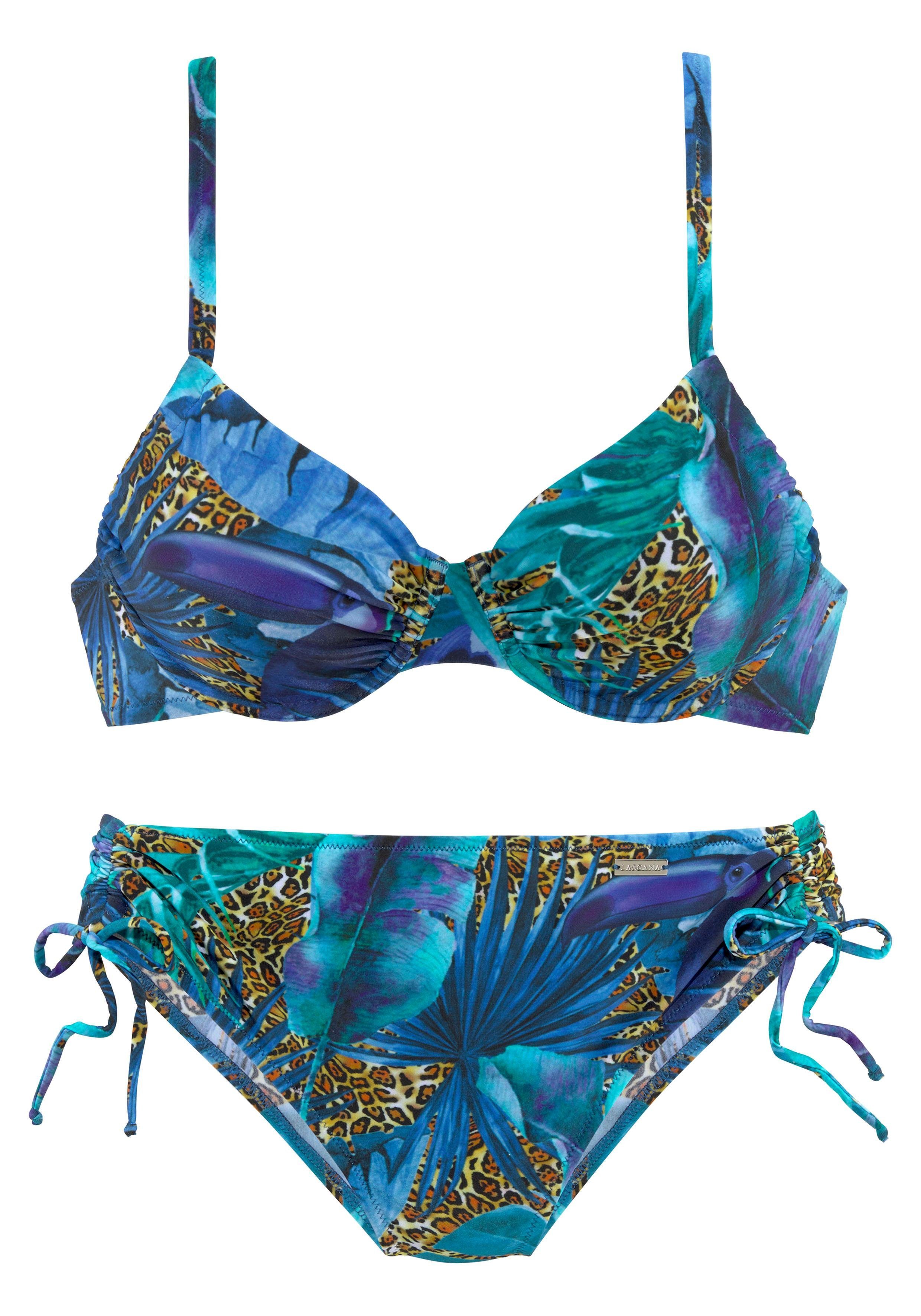 LASCANA Bügel-Bikini mit höher geschnittener Hose – Bild 2 von 5