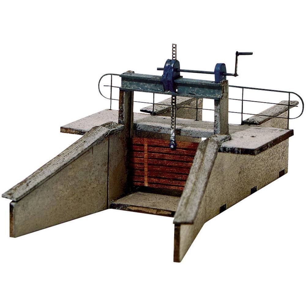 Modelleisenbahn-Fertiggelände H0 Wasserwehr