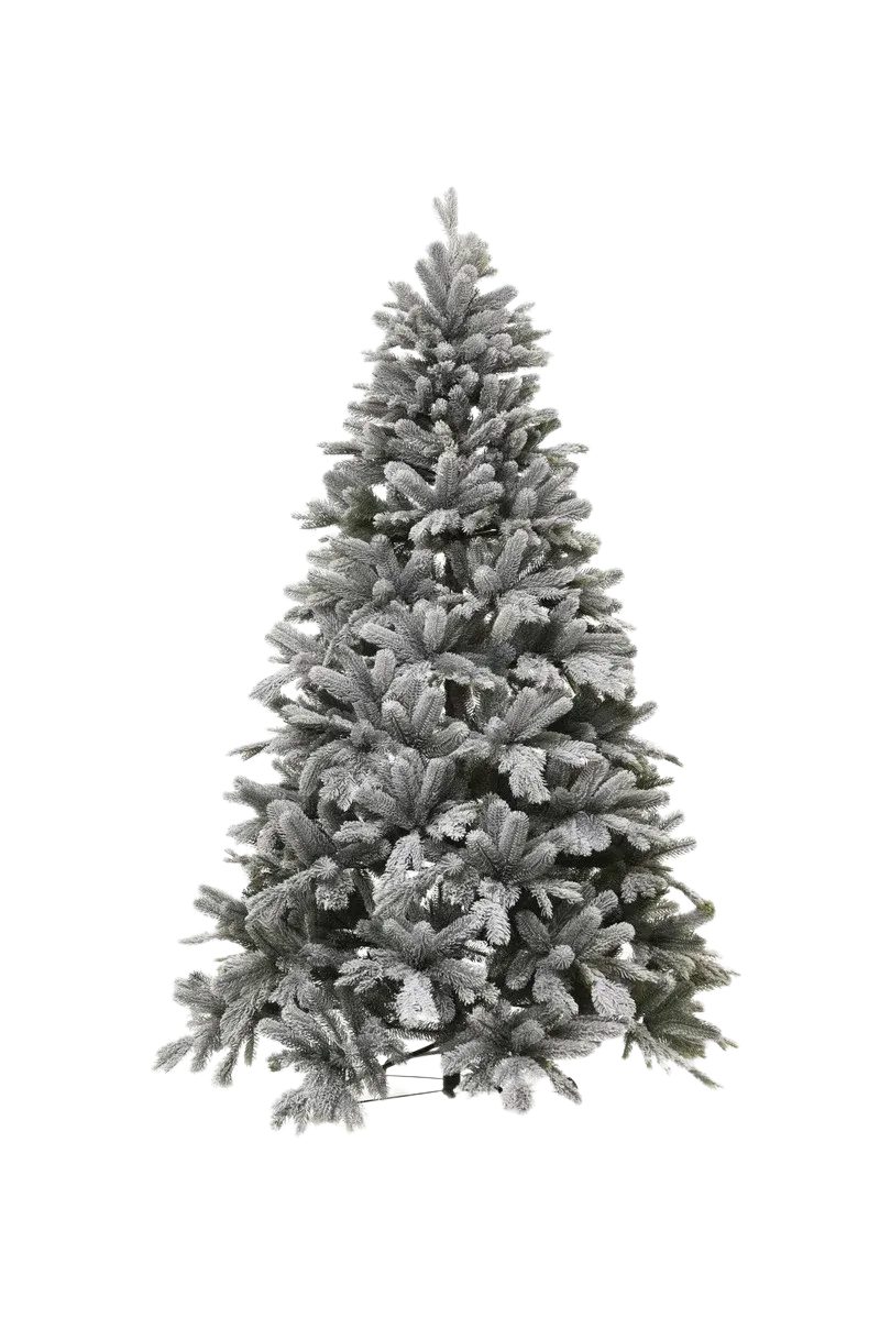 Kunstbaum Künstlicher Weihnachtsbaum mit Schnee - Elsa, 300 cm, aplanta