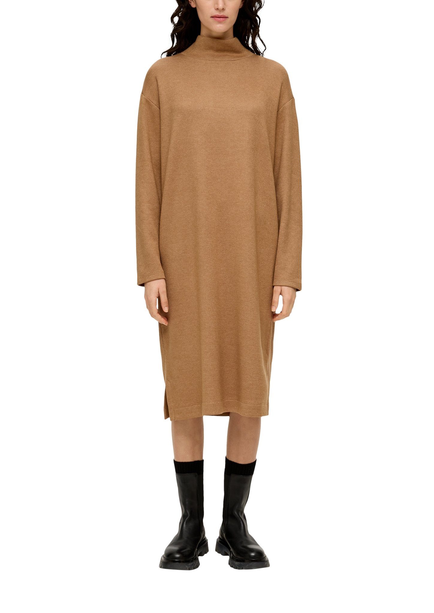 s.Oliver Sweatkleid mit Seitenschlitz günstig online kaufen